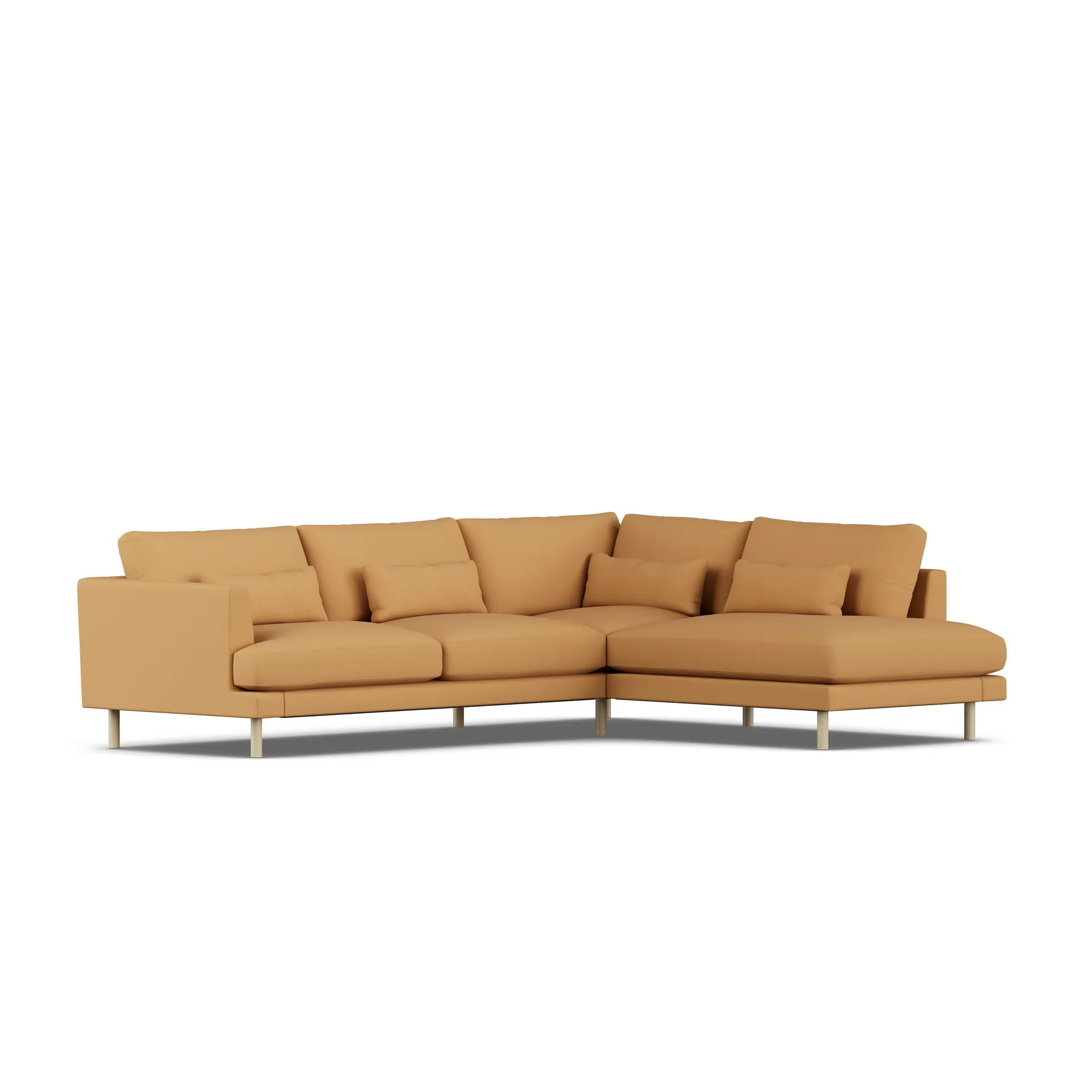 1898 Bredhult sohva Jump Honey 1959-valkoöljytty tammi, 3-sits A1