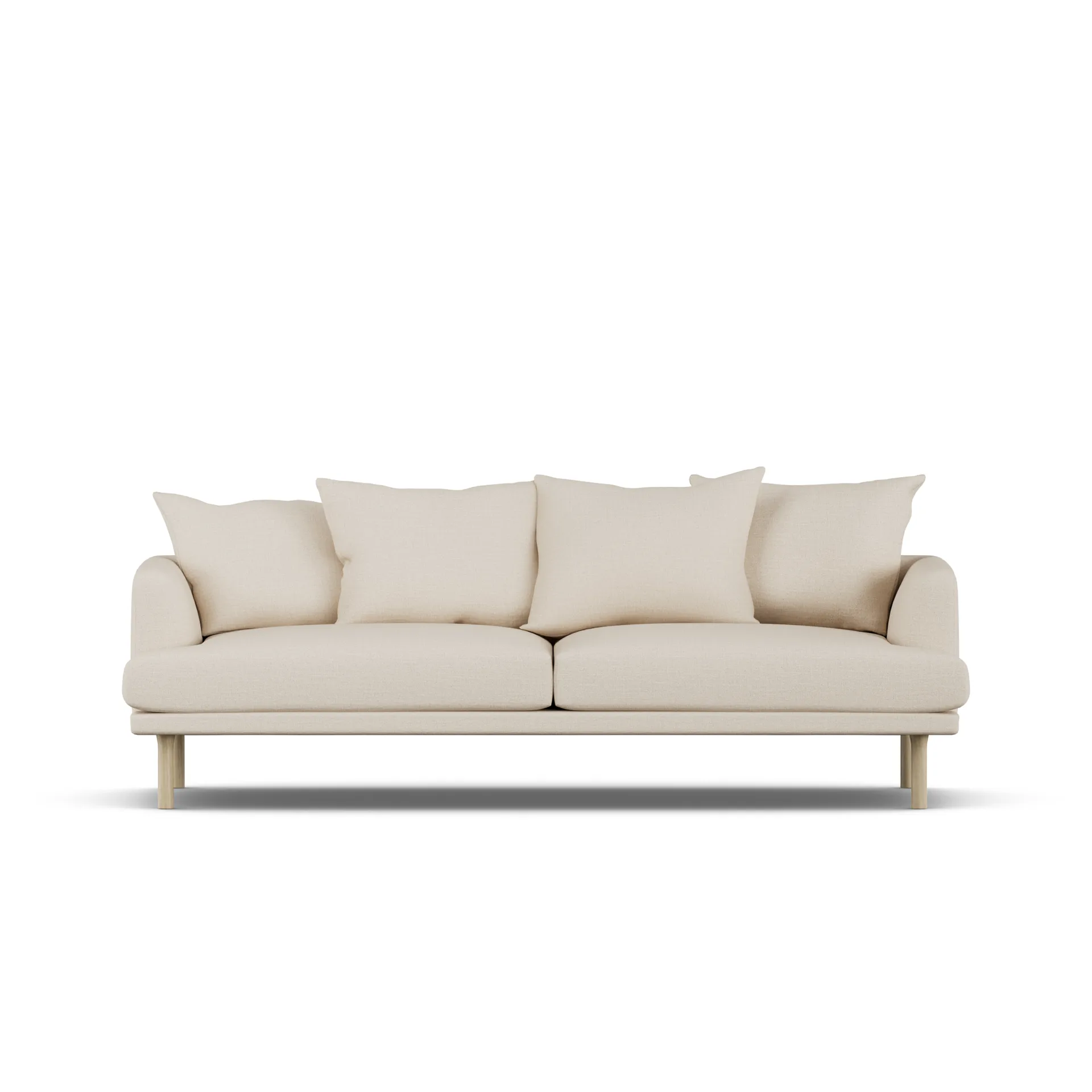1898 Sjövik sohva Same Beige 6670-valkoöljytty tammi, 3-sits