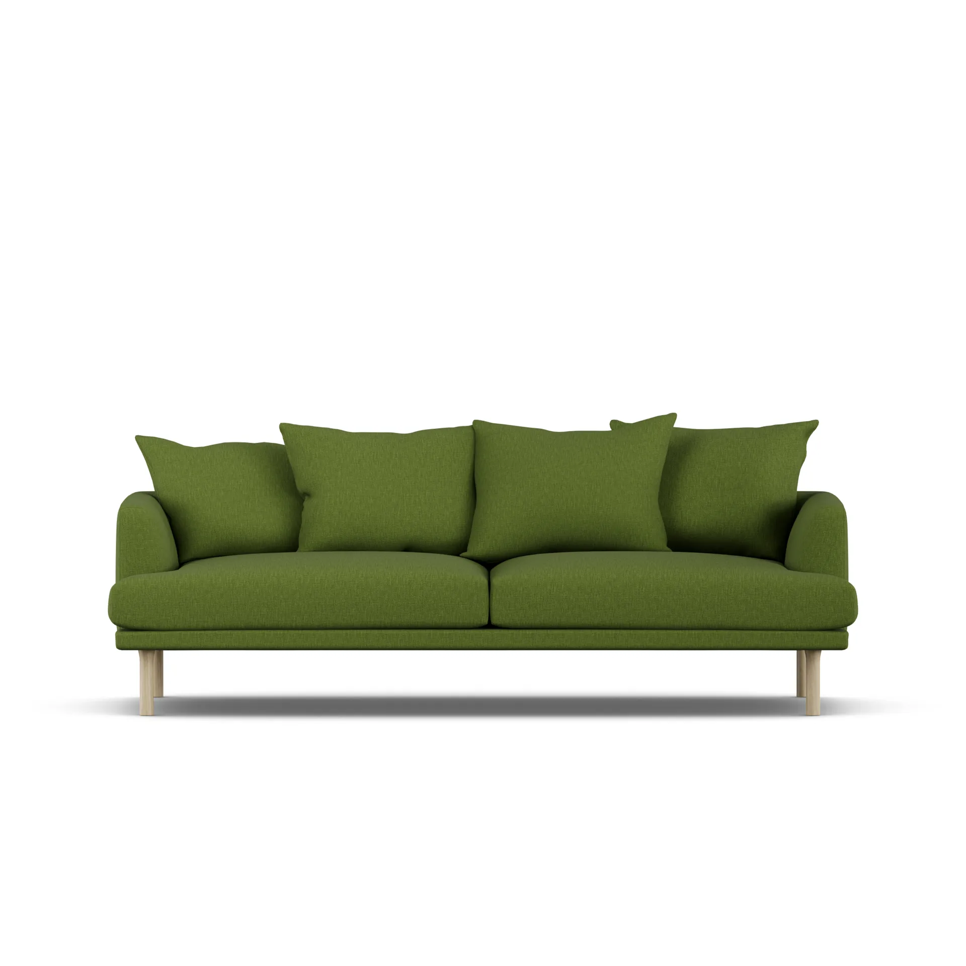 1898 Sjövik sohva Luiza Green 3975-valkoöljytty tammi, 3-sits