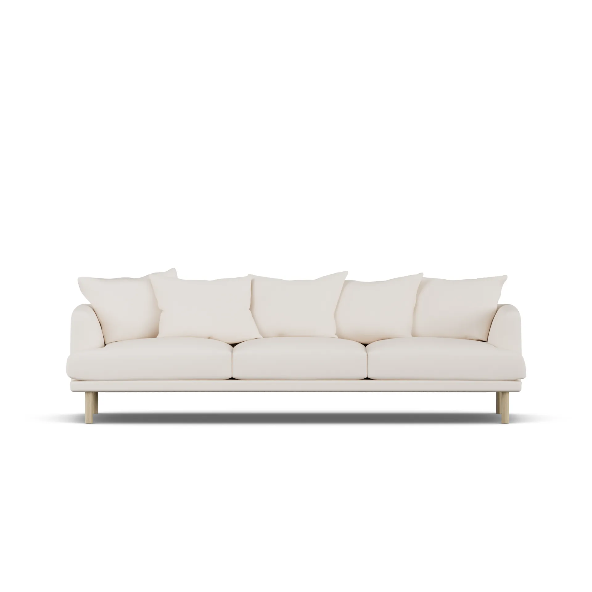 1898 Sjövik sohva Caleido Beige 9600-valkoöljytty tammi, 3,5-sits