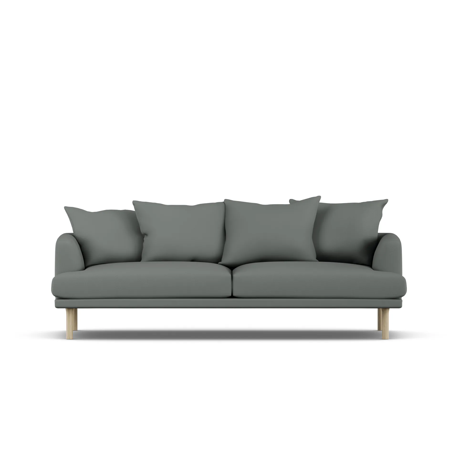 1898 Sjövik sohva Caleido Grey 1240-valkoöljytty tammi, 3-sits