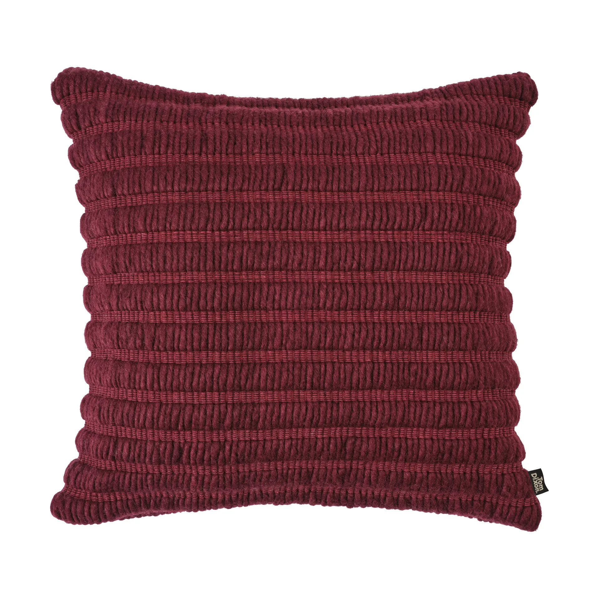 Tom Dixon Ridge tyyny 45x45 cm burgundi