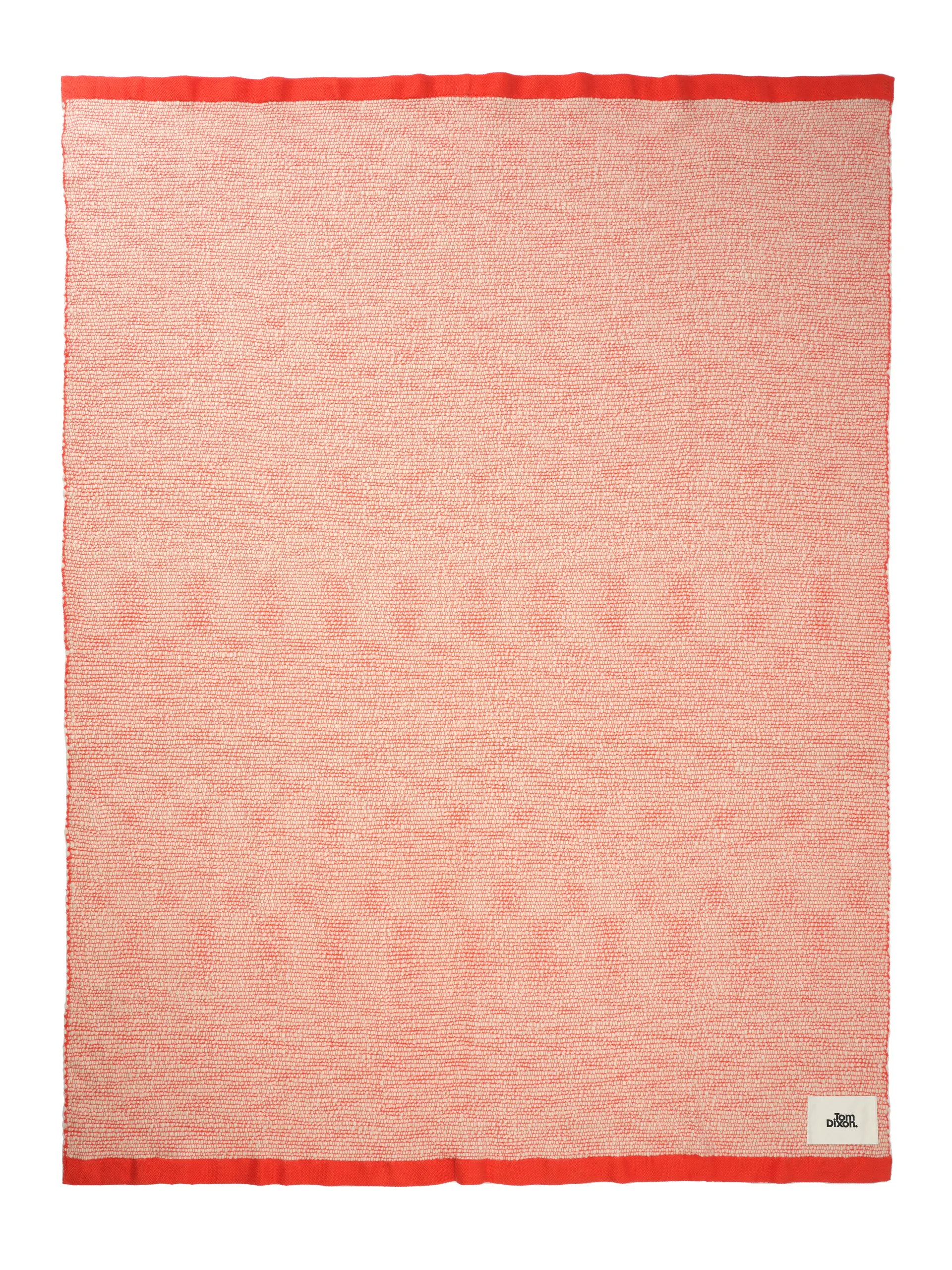 Tom Dixon Thread viltti 140x180 cm Oranssi & valkoinen