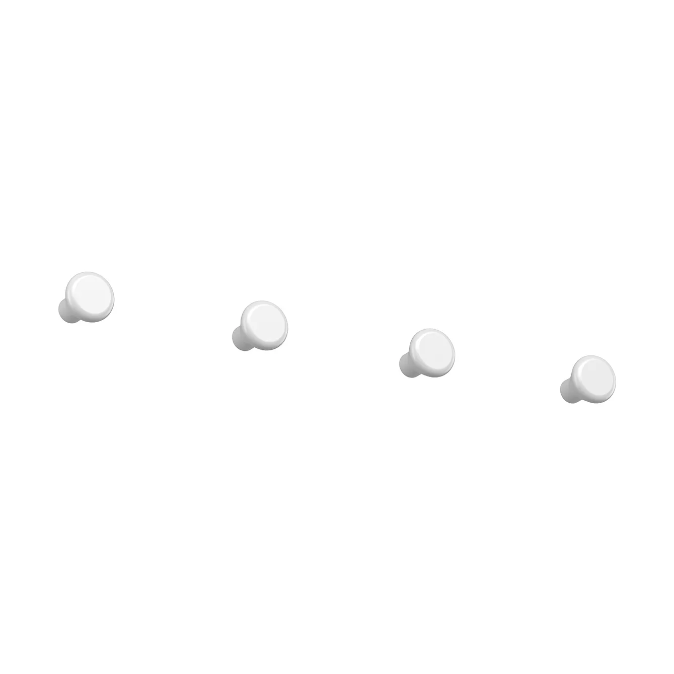 Essem Design Classic koukku pieni 4-pack Valkoinen