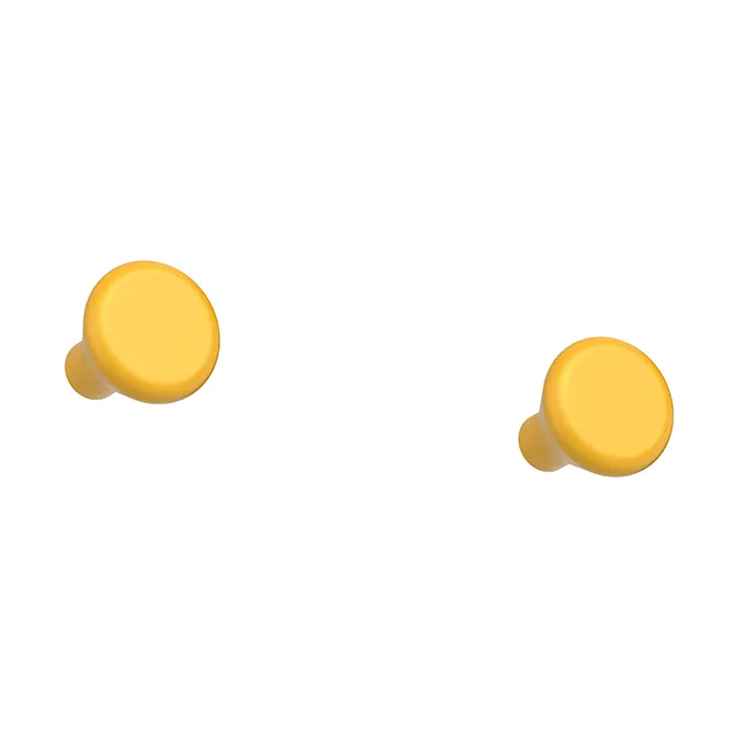 Essem Design Classic koukku suuri 2-pack Auringonkeltainen