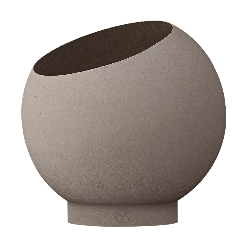 AYTM Globe kukkaruukku Ø 17 cm Taupe