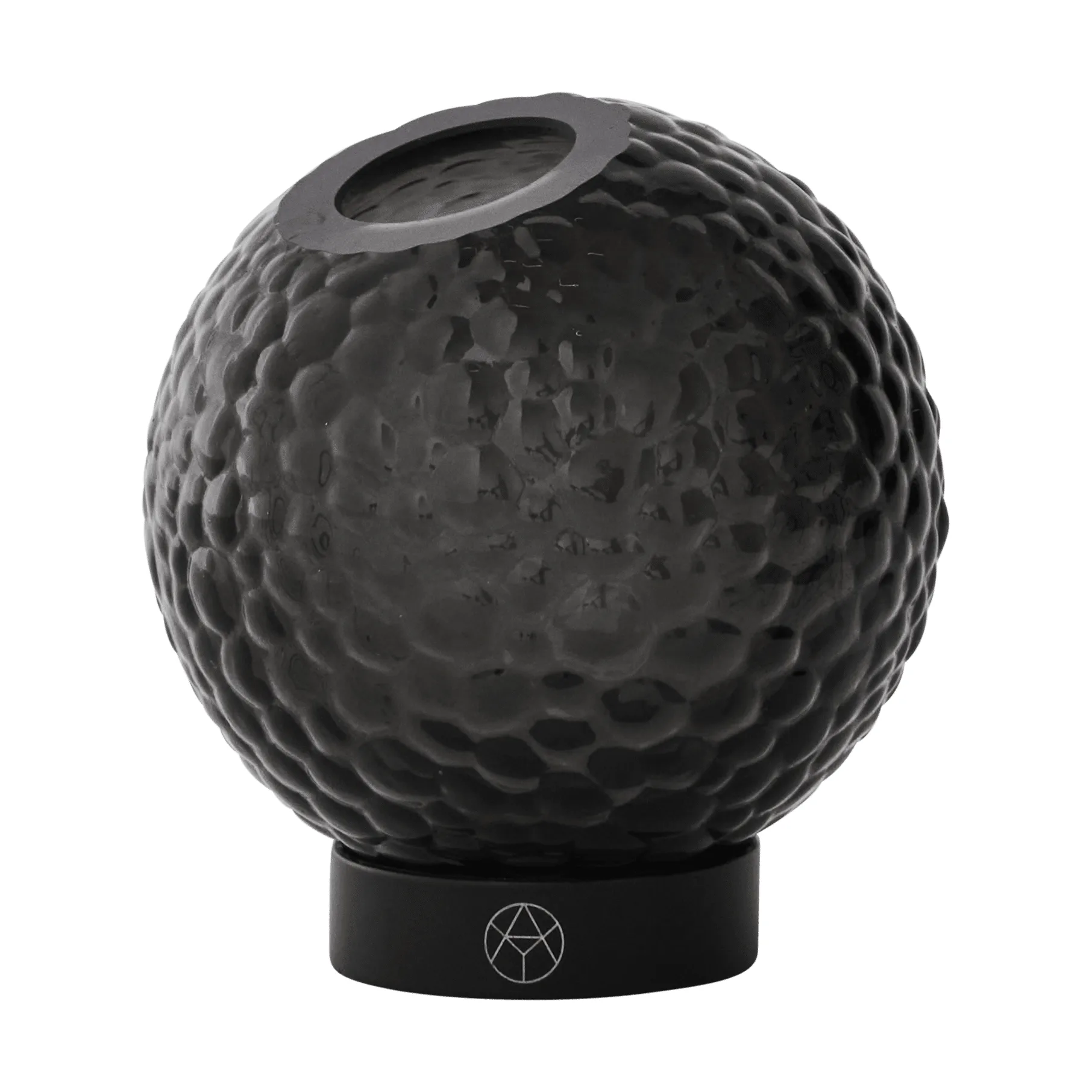 AYTM Globe bubbles maljakko Ø10 cm Musta