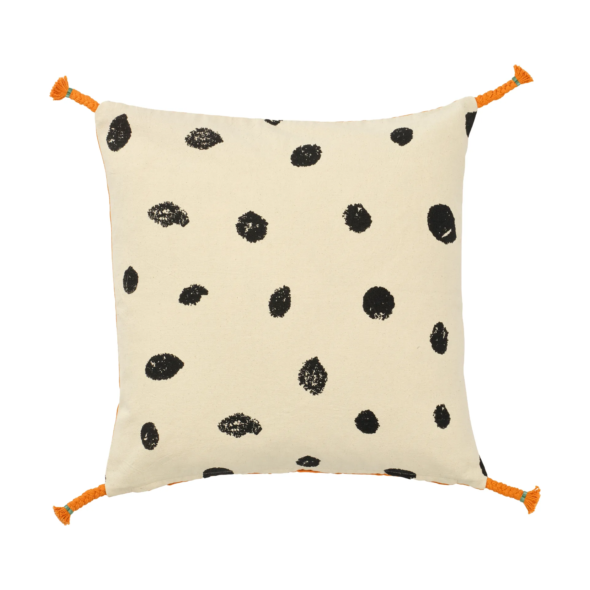 Kid's Concept Pippi tyynynpäällinen 50x50 cm Valkoinen-oranssi