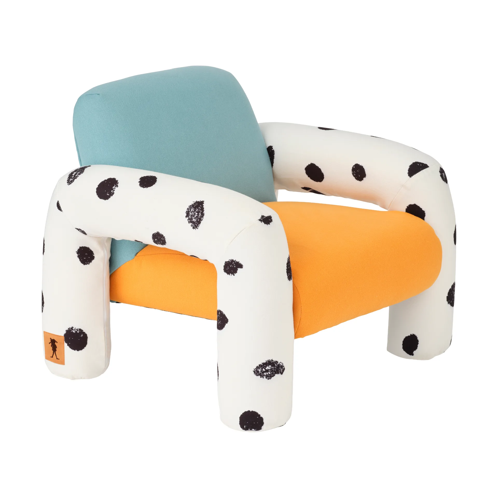 Kid's Concept Pippi nojatuoli Monivärinen