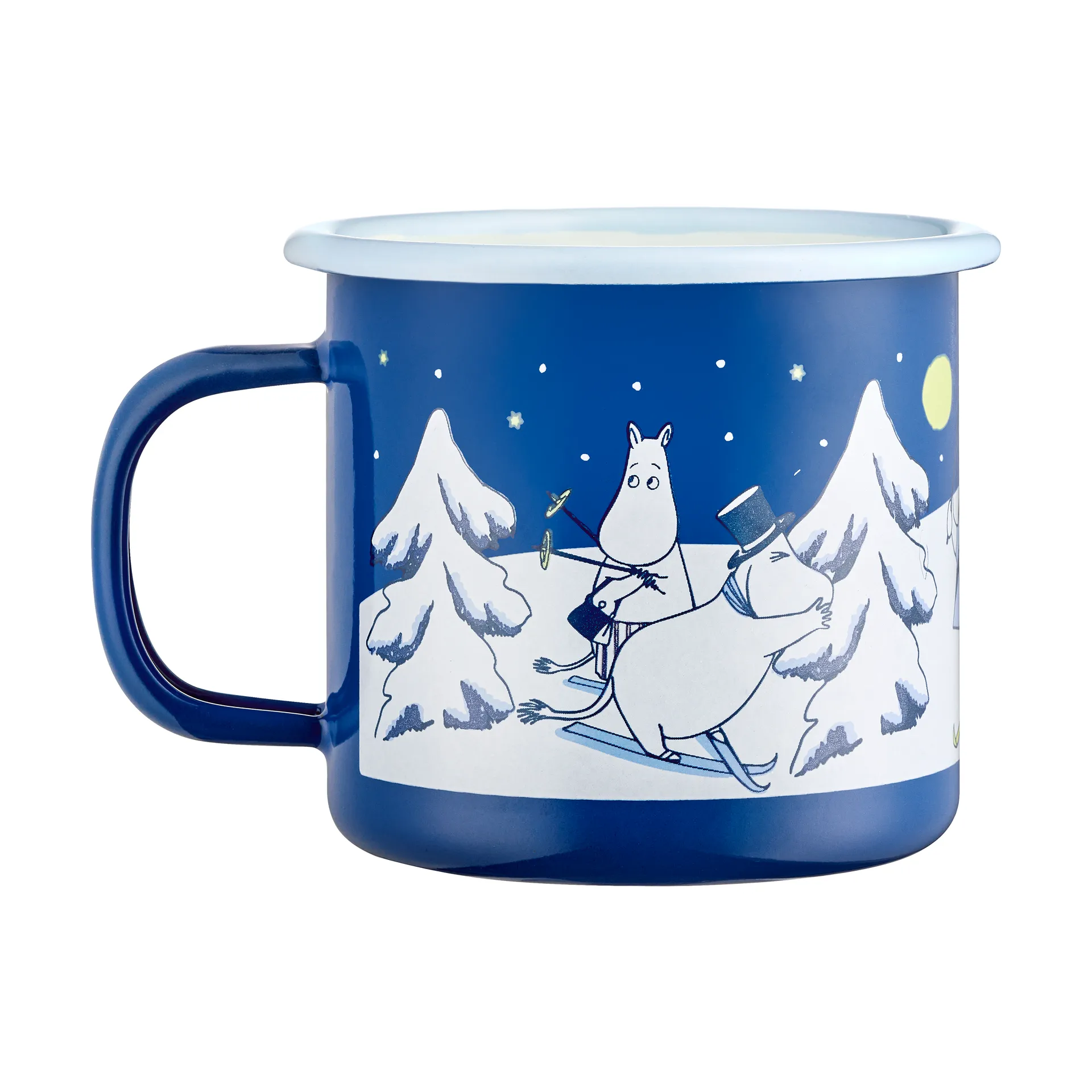 Muurla Moomin emalimuki 37 cl Tähtitaivas
