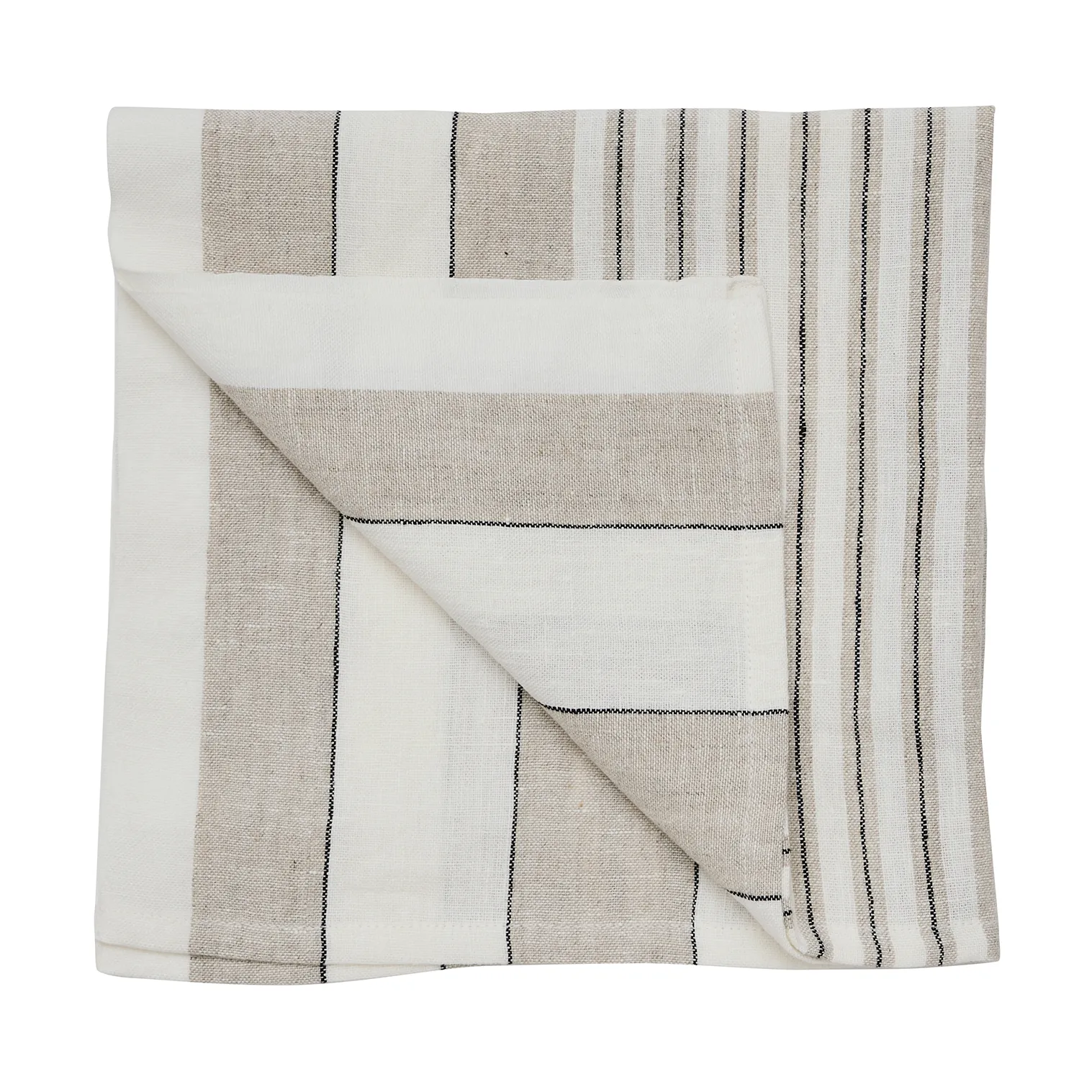 Tell Me More Noah liinaservietti 50x50 cm Beige raita