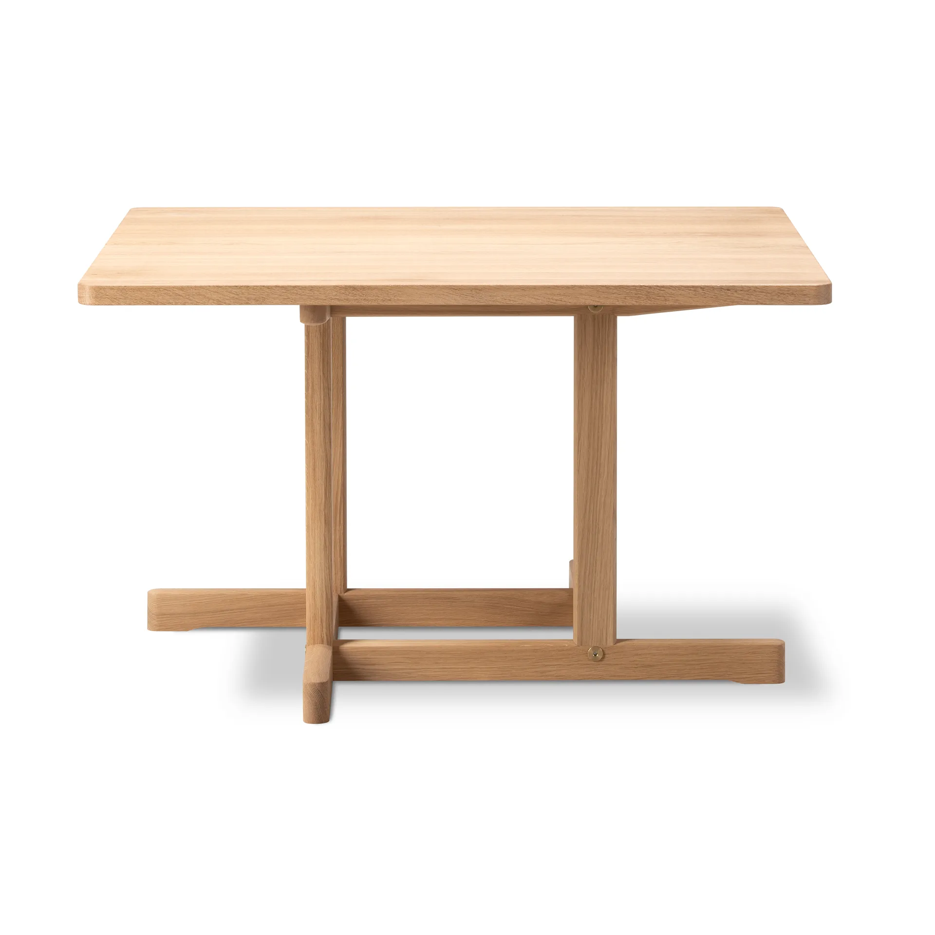 Fredericia Furniture BM80 Mogensen-Coffee Table 90x90 cm Vaalea öljytty tammi