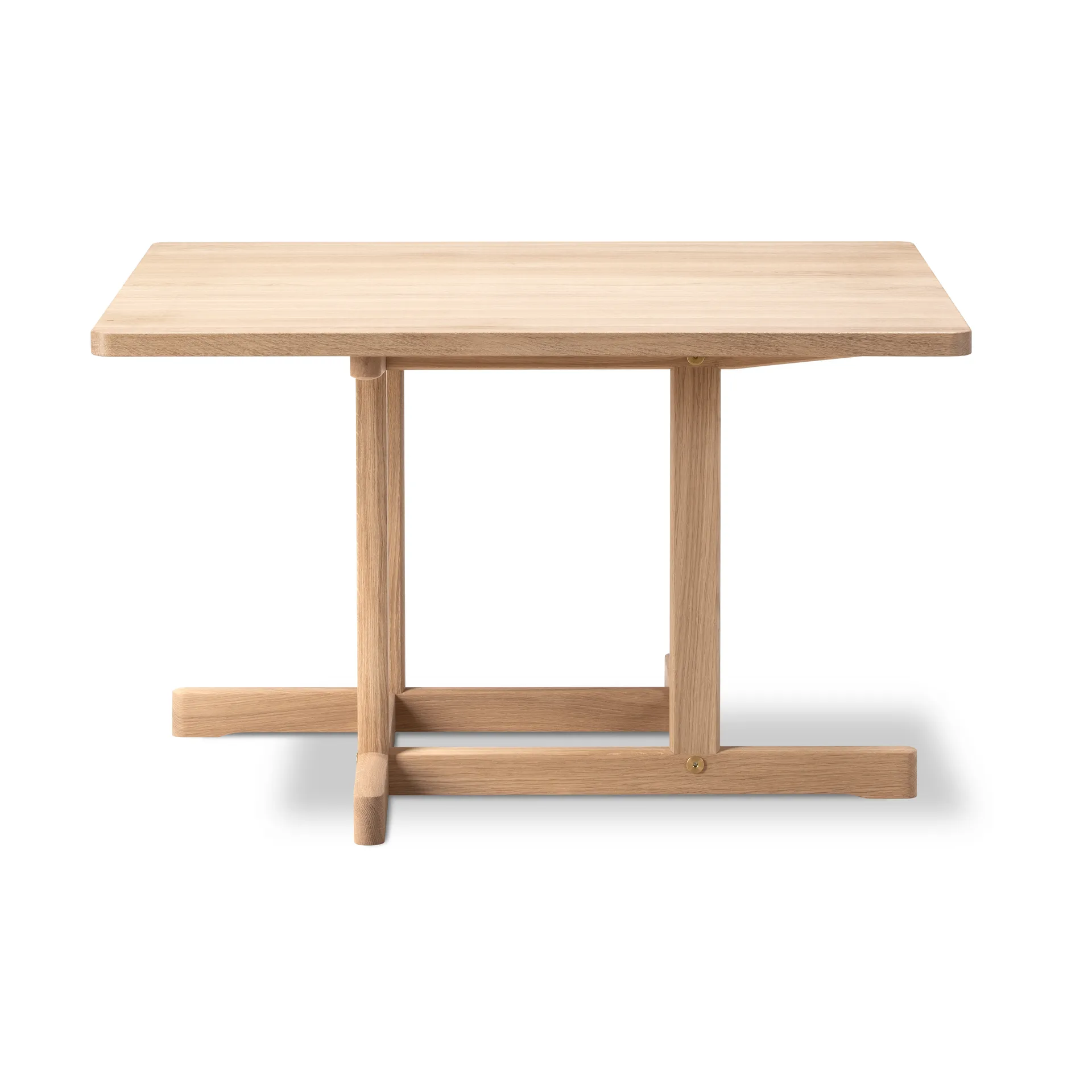 Fredericia Furniture BM80 Mogensen-Coffee Table 90x90 cm Saippuoitu tammi