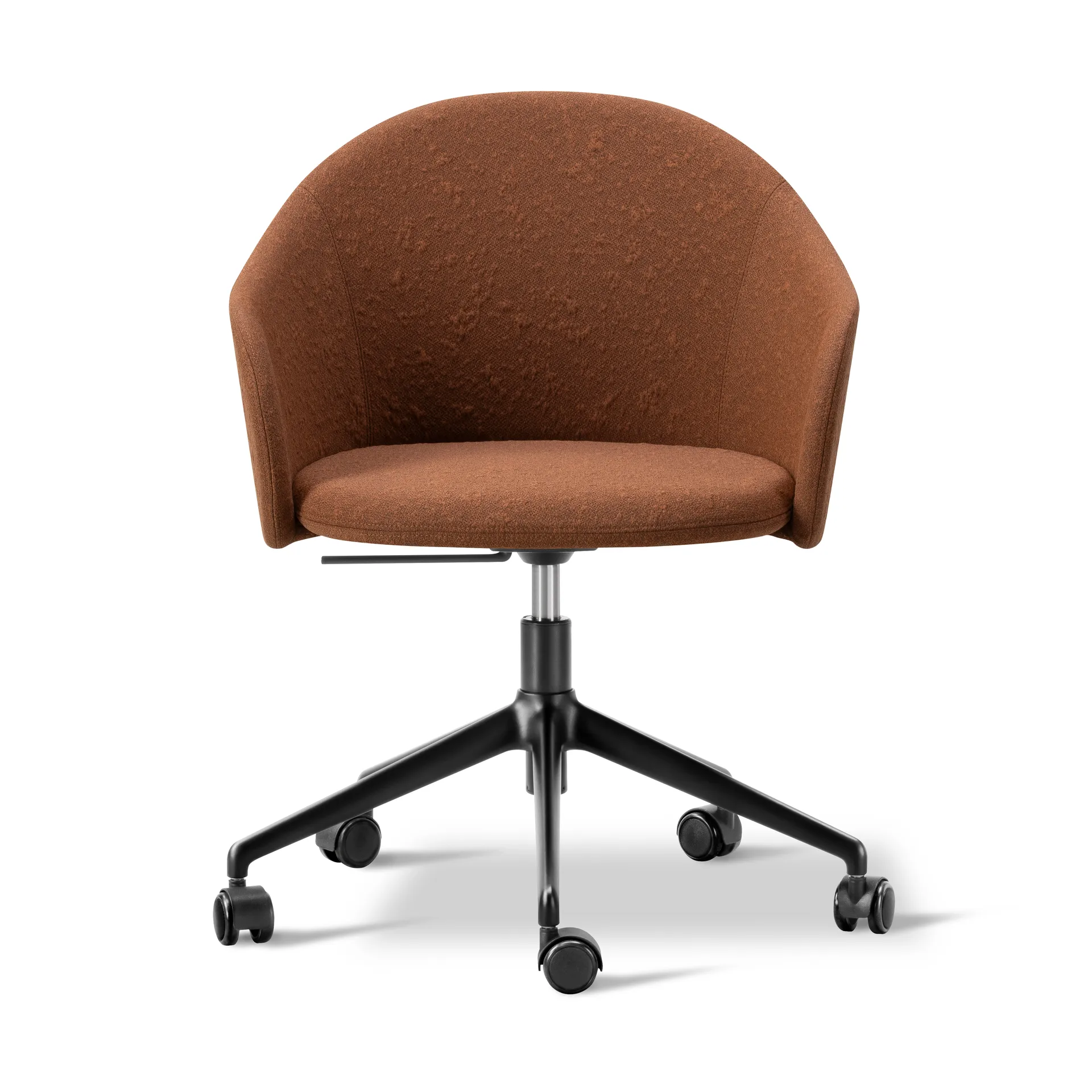 Fredericia Furniture Gomo-nojatuoli pyörivä jalusta 5-tahoinen Myr 362-black
