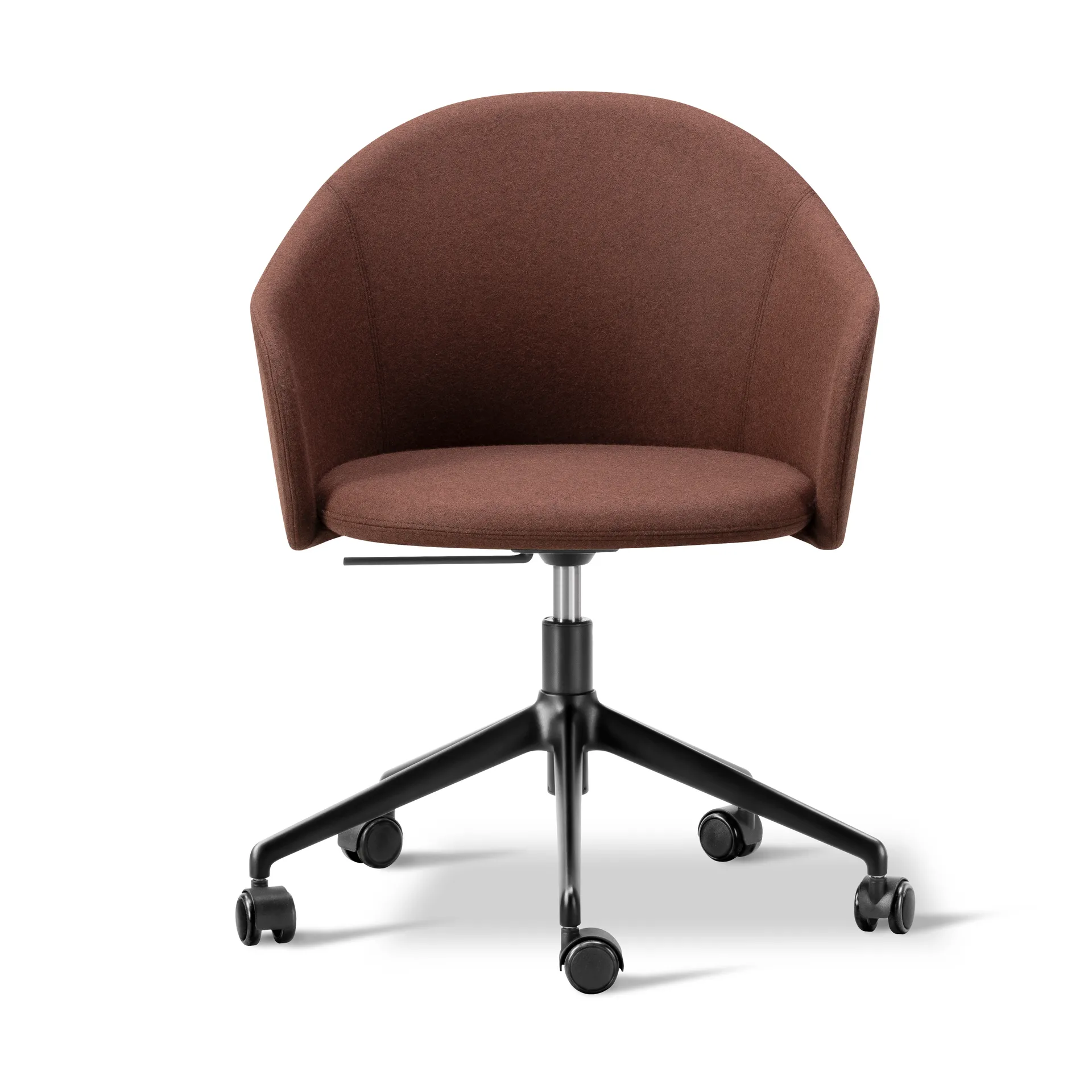 Fredericia Furniture Gomo-nojatuoli pyörivä jalusta 5-tahoinen Blazer CUZ4D Dunalk-black