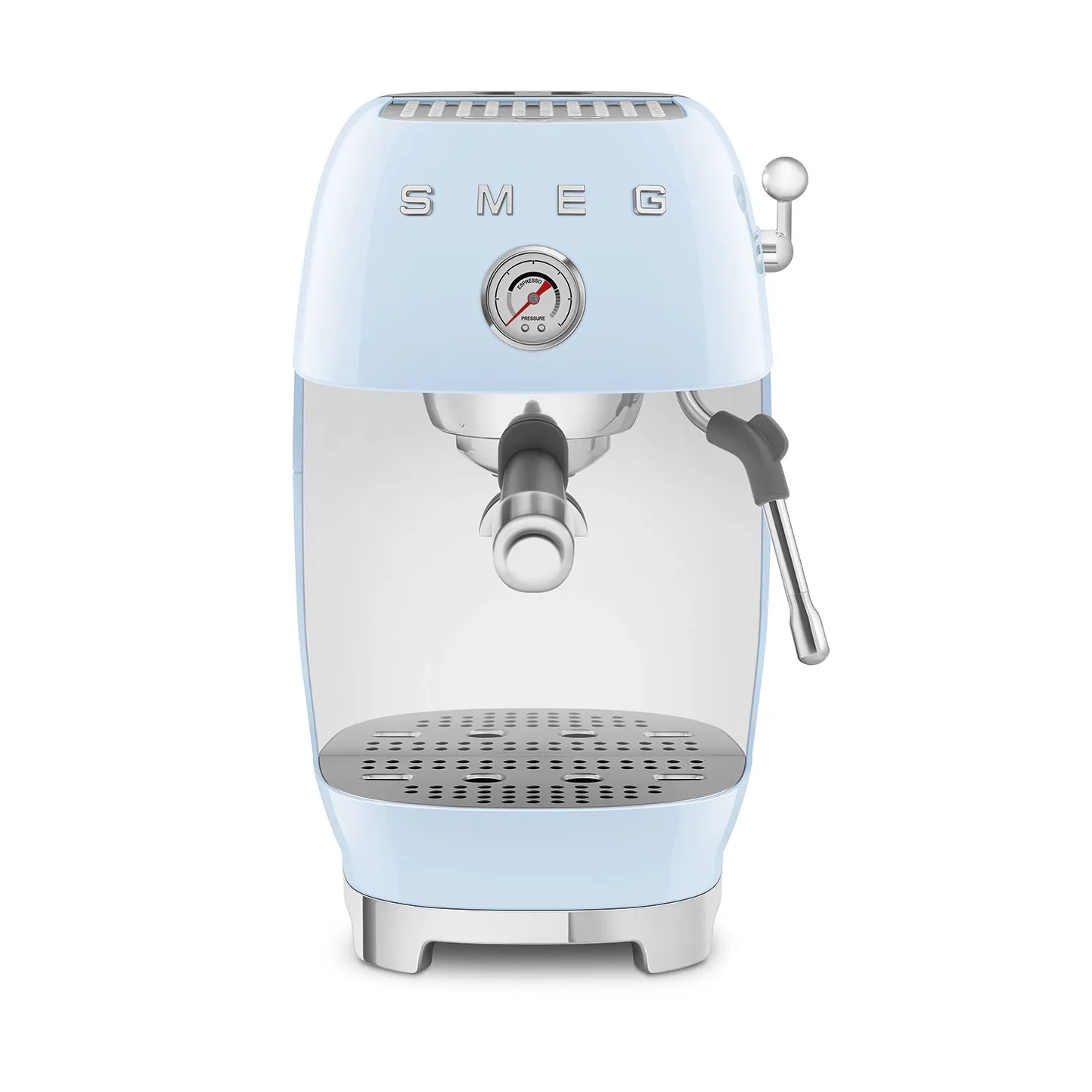 Smeg Smeg 50's style puolautomaattinen espressokone ECF03 Pastellinsininen