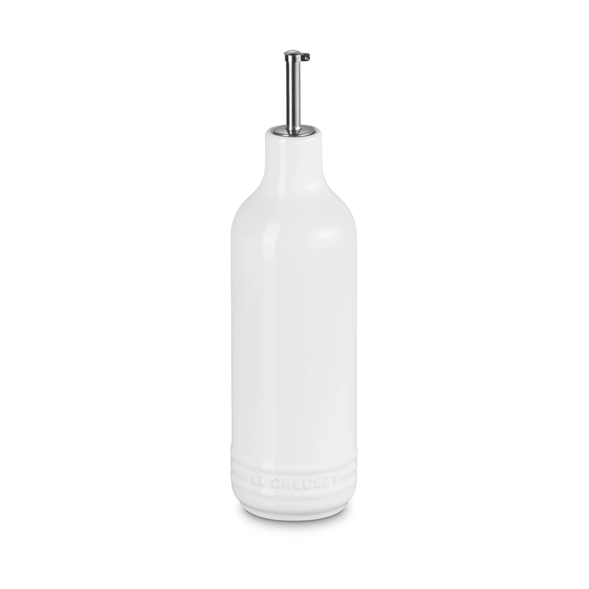 Le Creuset Signature kivikeramiikka öljypullo 0,6 L Valkoinen