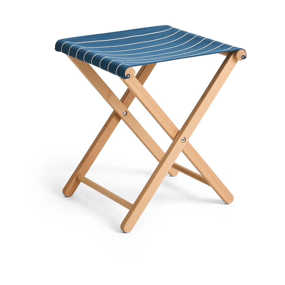 HAY Outdoor Market taitettava tuoli Sininen-beige