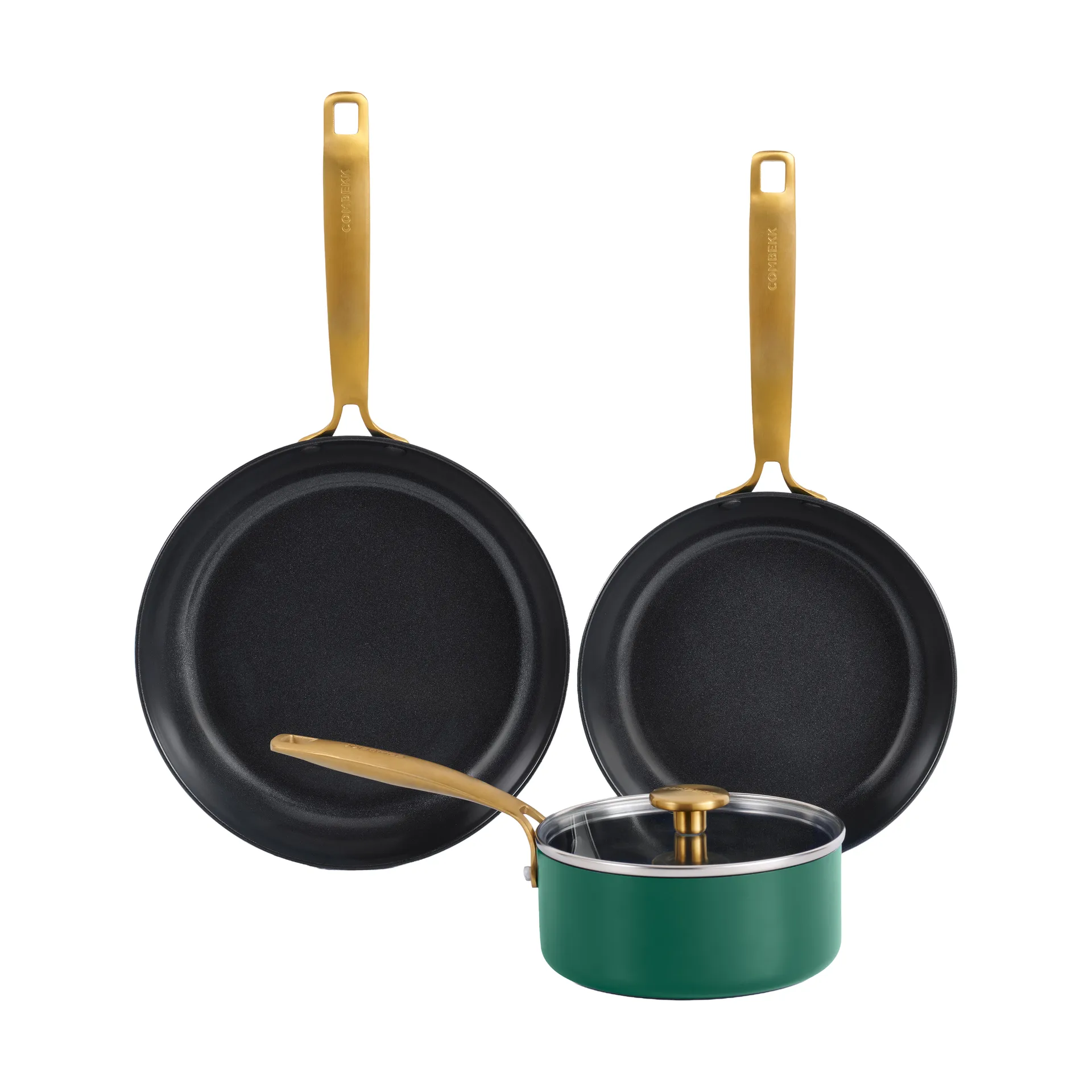 Combekk Combekk Element kattila- ja paistinpannusetti 4 osaa Holly Green