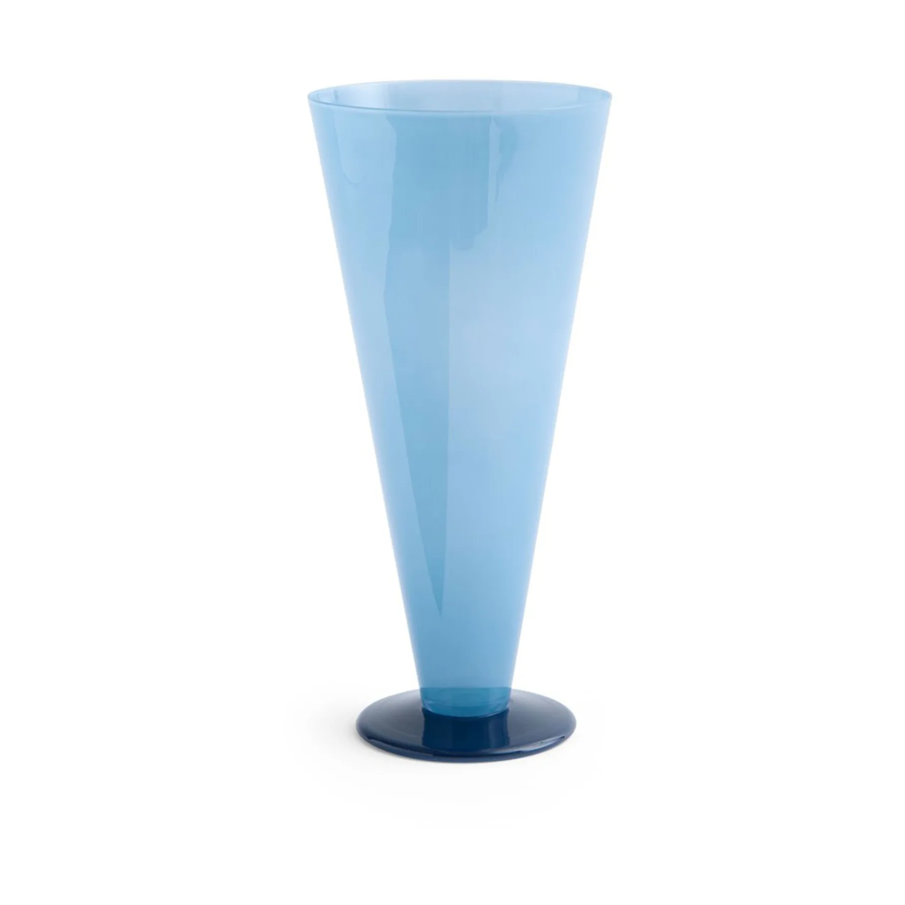 HAY Conical maljakko Petrol blue-dark blue, large
