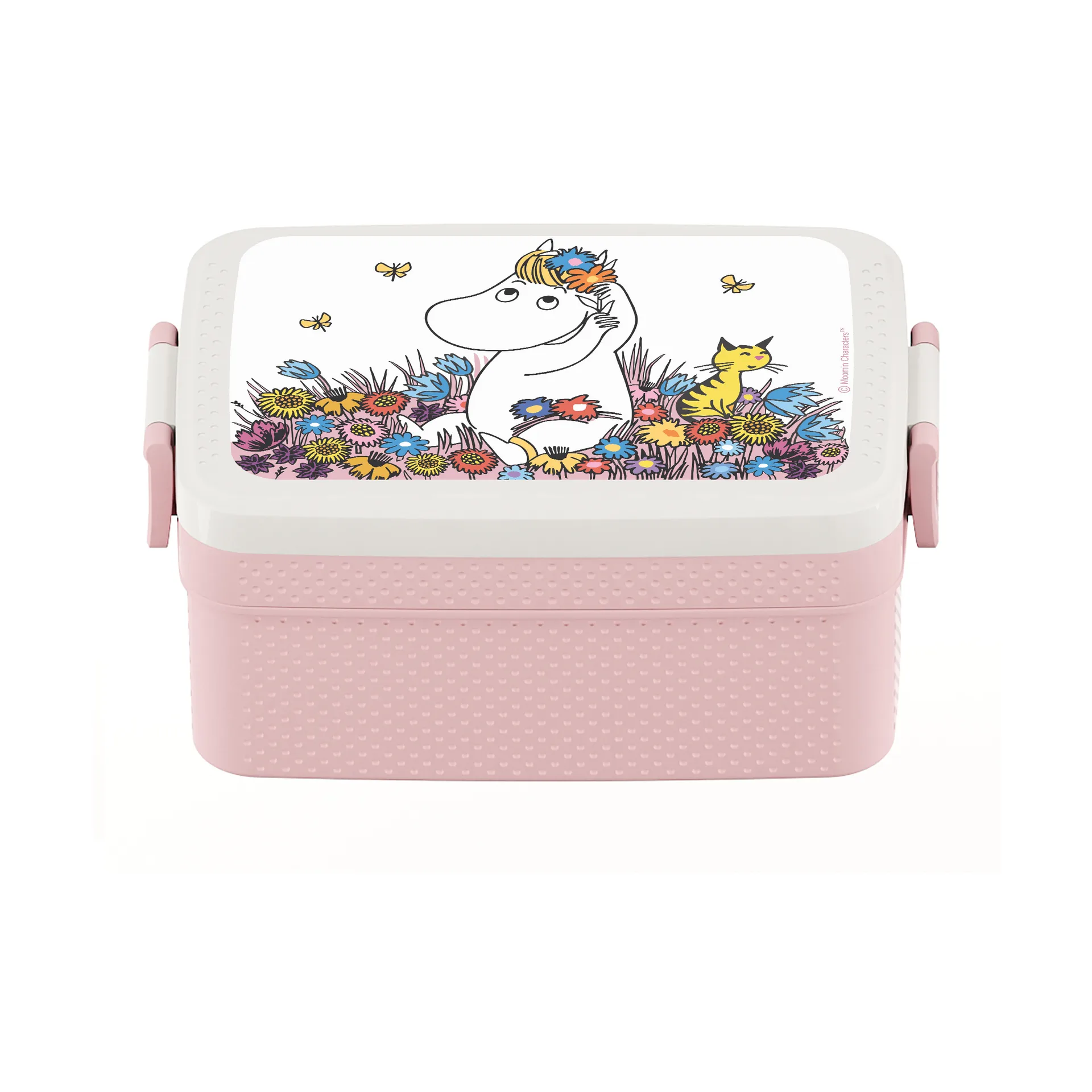 Rätt Start Muumi Niitty lounasrasia 12×18,5 cm Lila-rosa