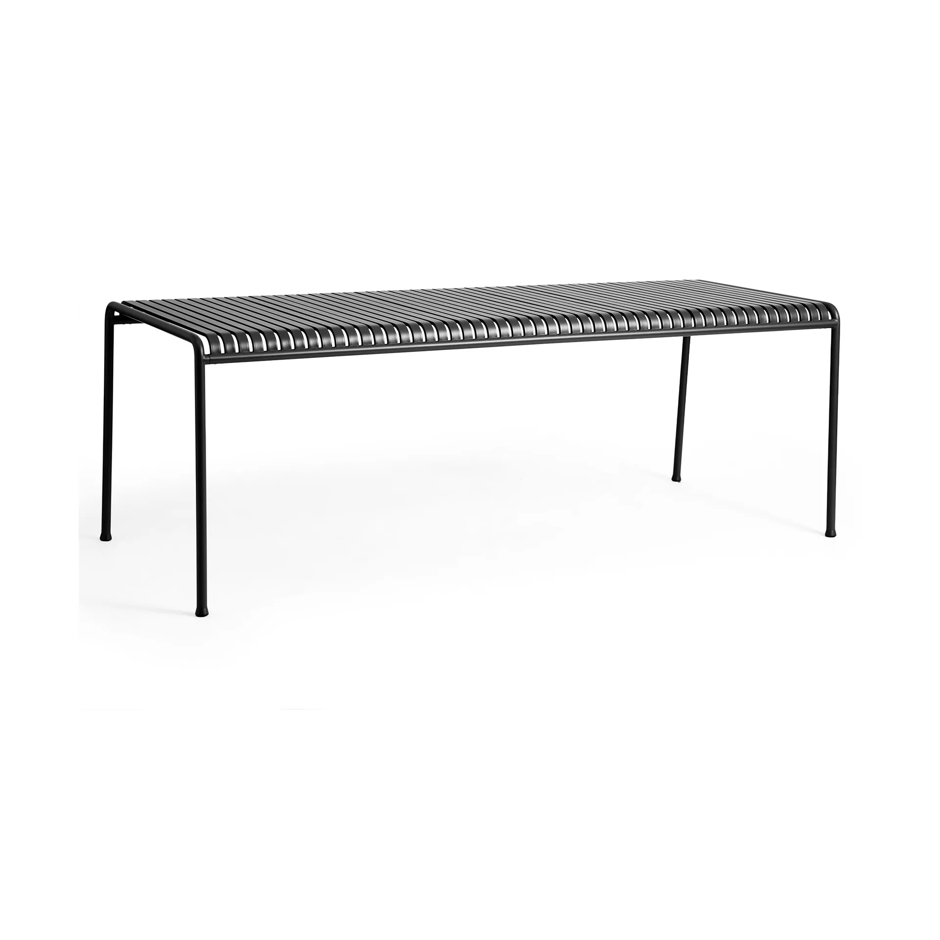 HAY Palissade ruokapöytä 220×90 cm Antrasiitti
