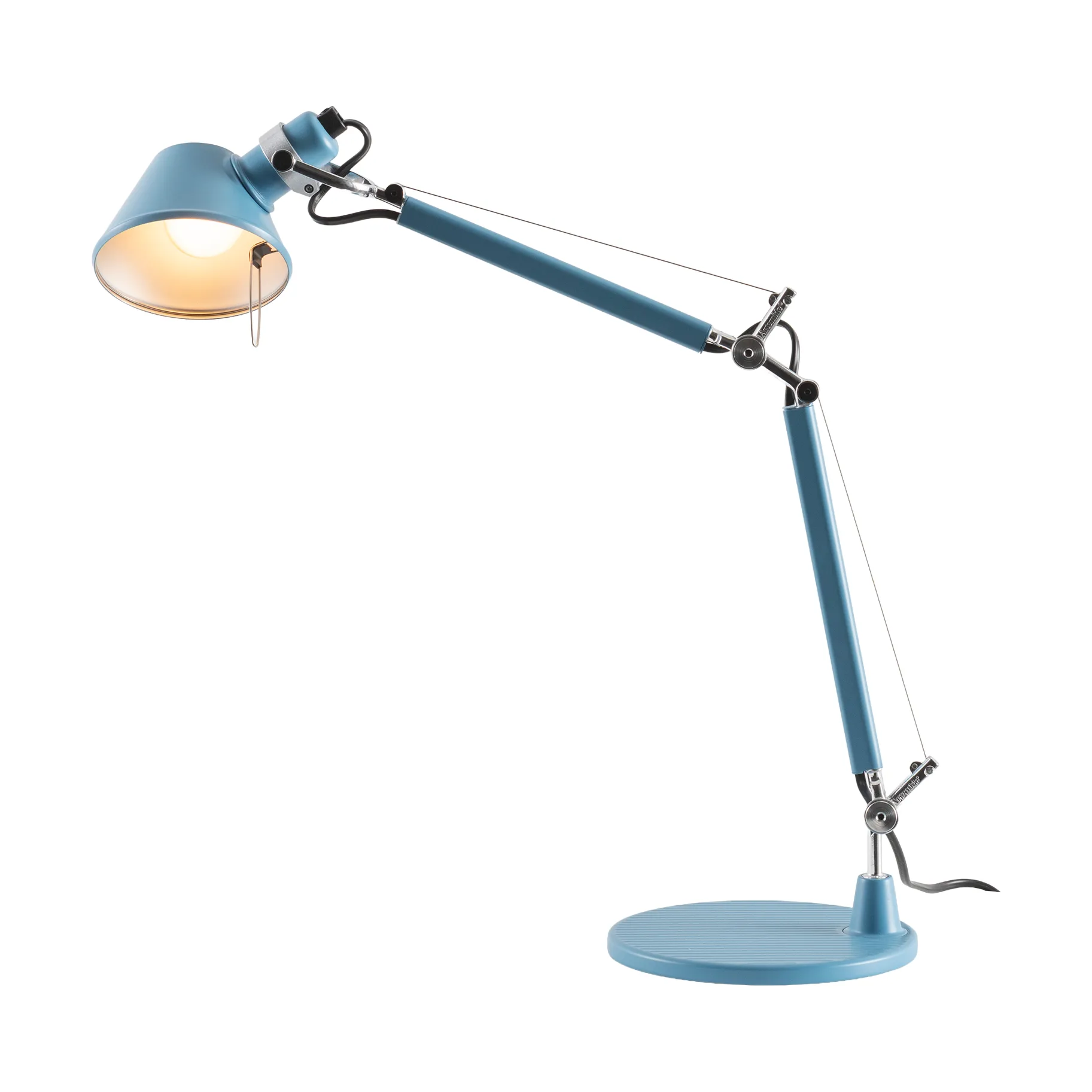 Artemide Tolomeo micro pöytävalaisin Vaaleansininen