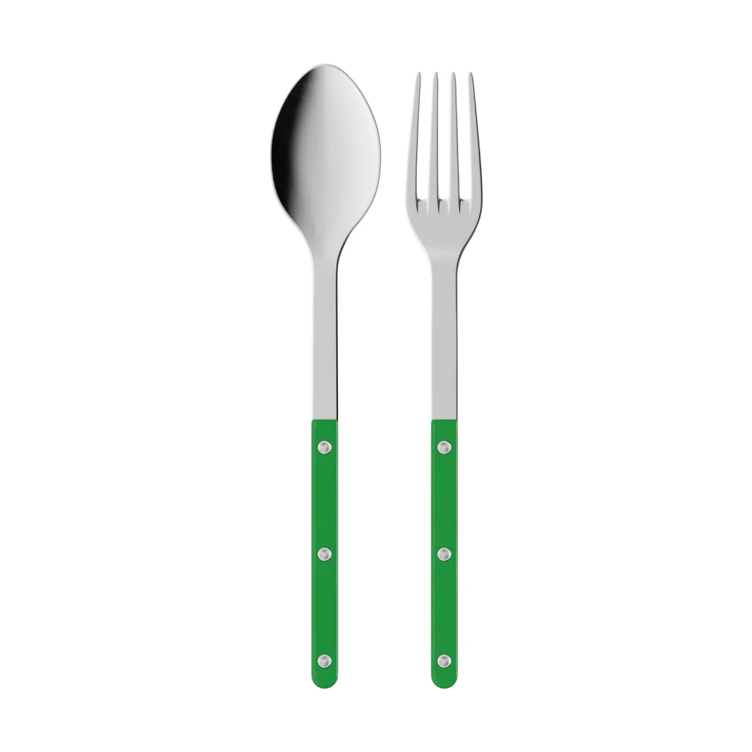 SABRE Paris Bistrot solid tarjoiluottimet 2 osaa Garden green