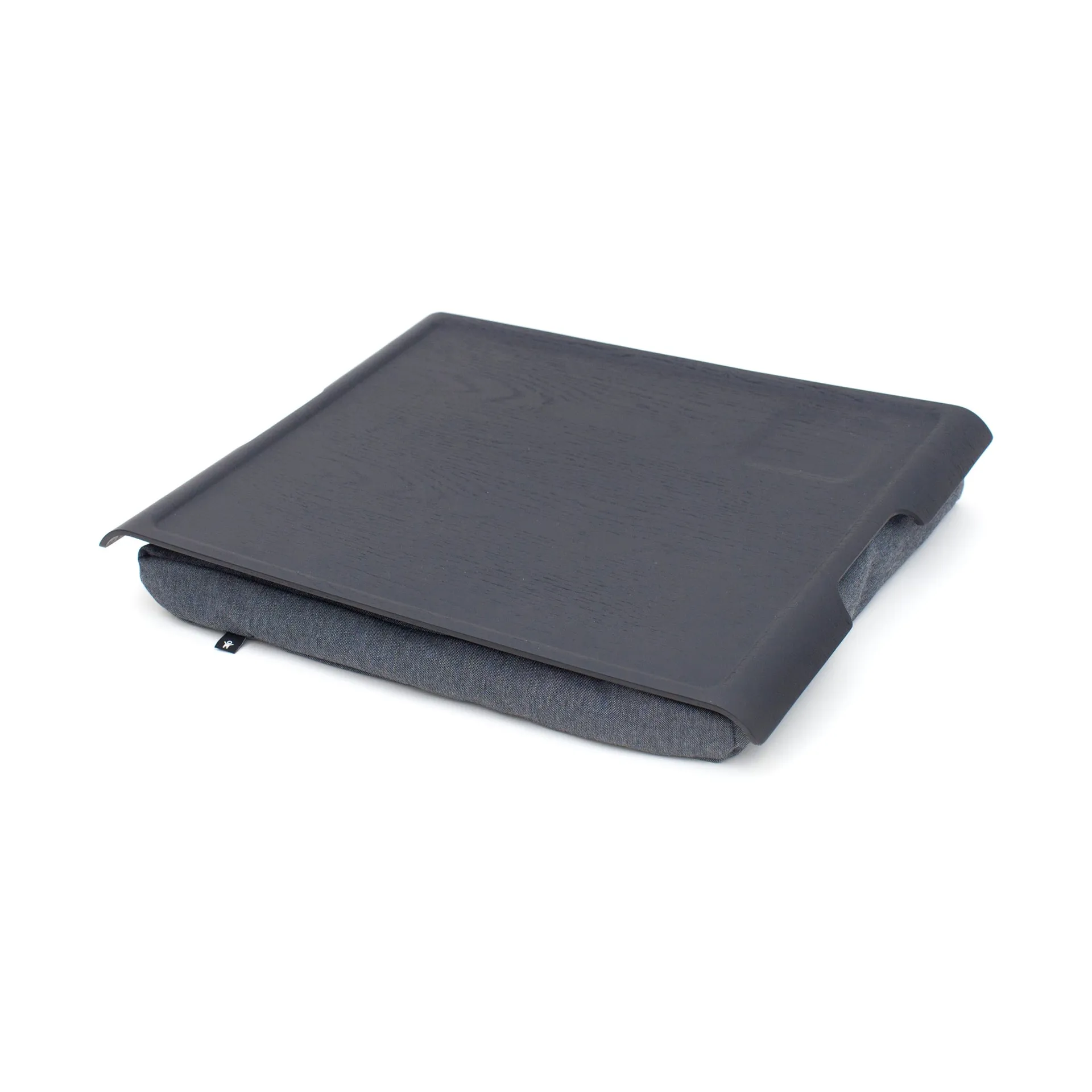Bosign Polvitarjotin Laptray liukuestepinta 46×38 cm Musta paju harmaa