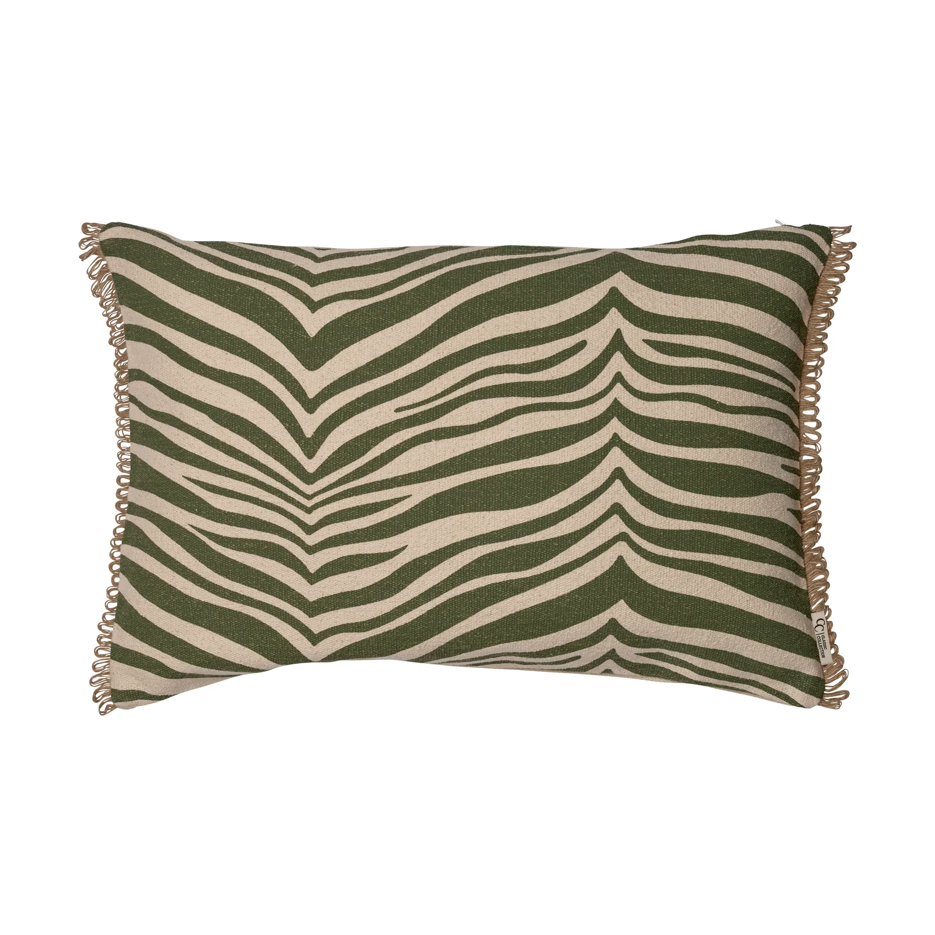 Classic Collection Zebra tyyny 40x60 cm Vihreä