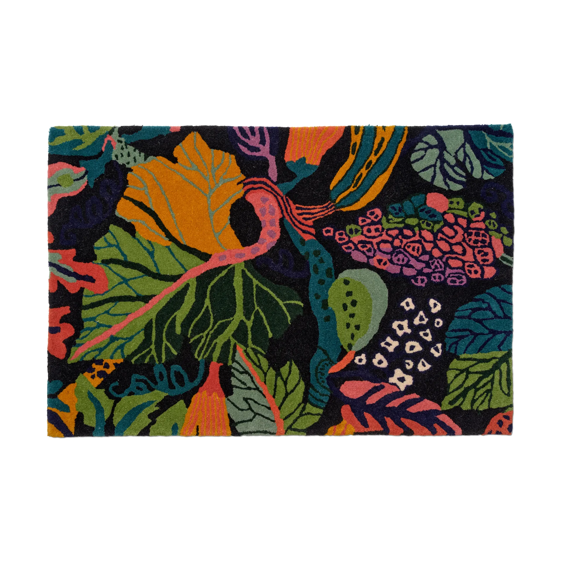 Classic Collection Heritage Garden ovimatto 60x90 cm Black-multi