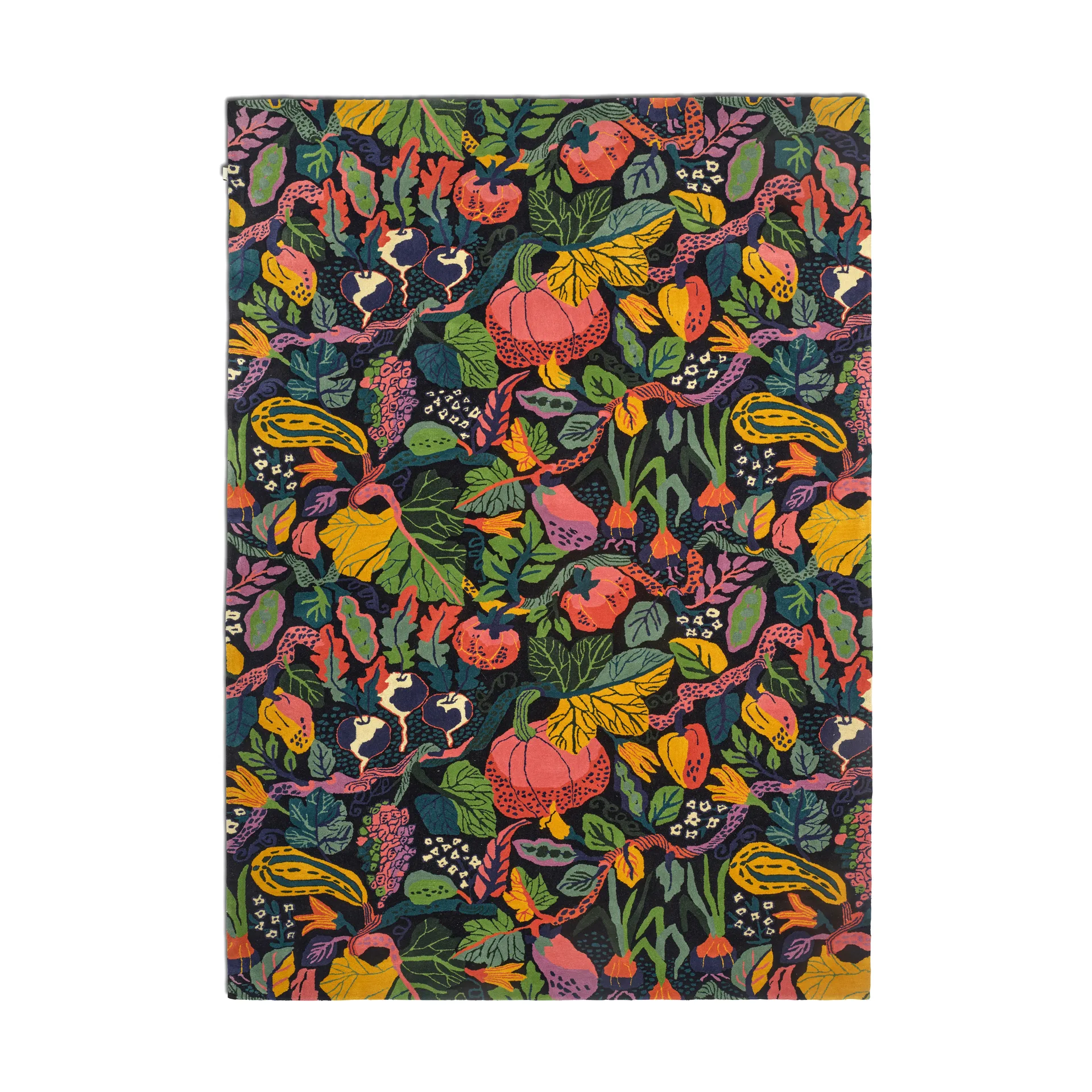 Classic Collection Heritage Garden matto Charcoal-multi, 250×350 cm