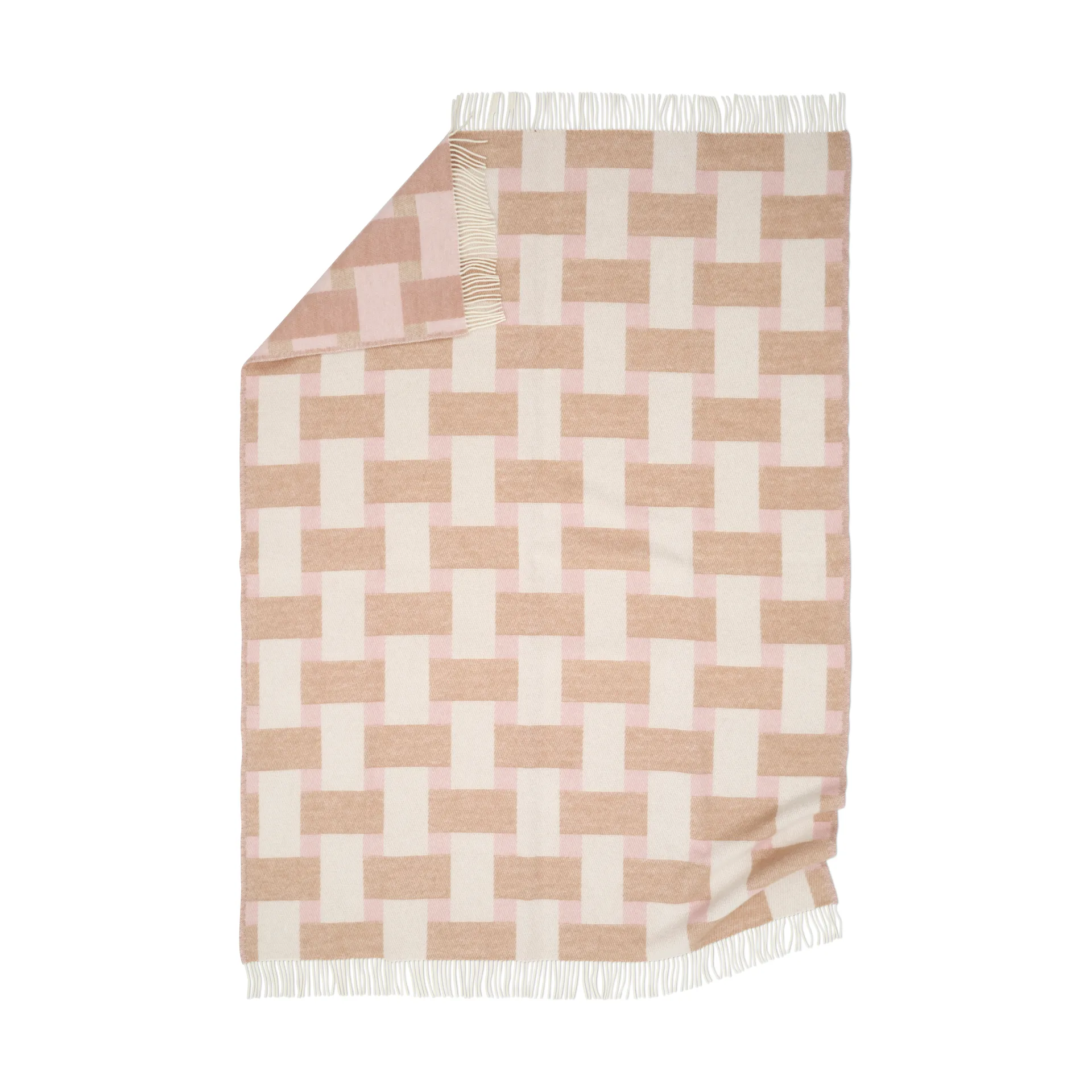 Classic Collection Weave viltti 130×180 cm Vaaleanpunainen