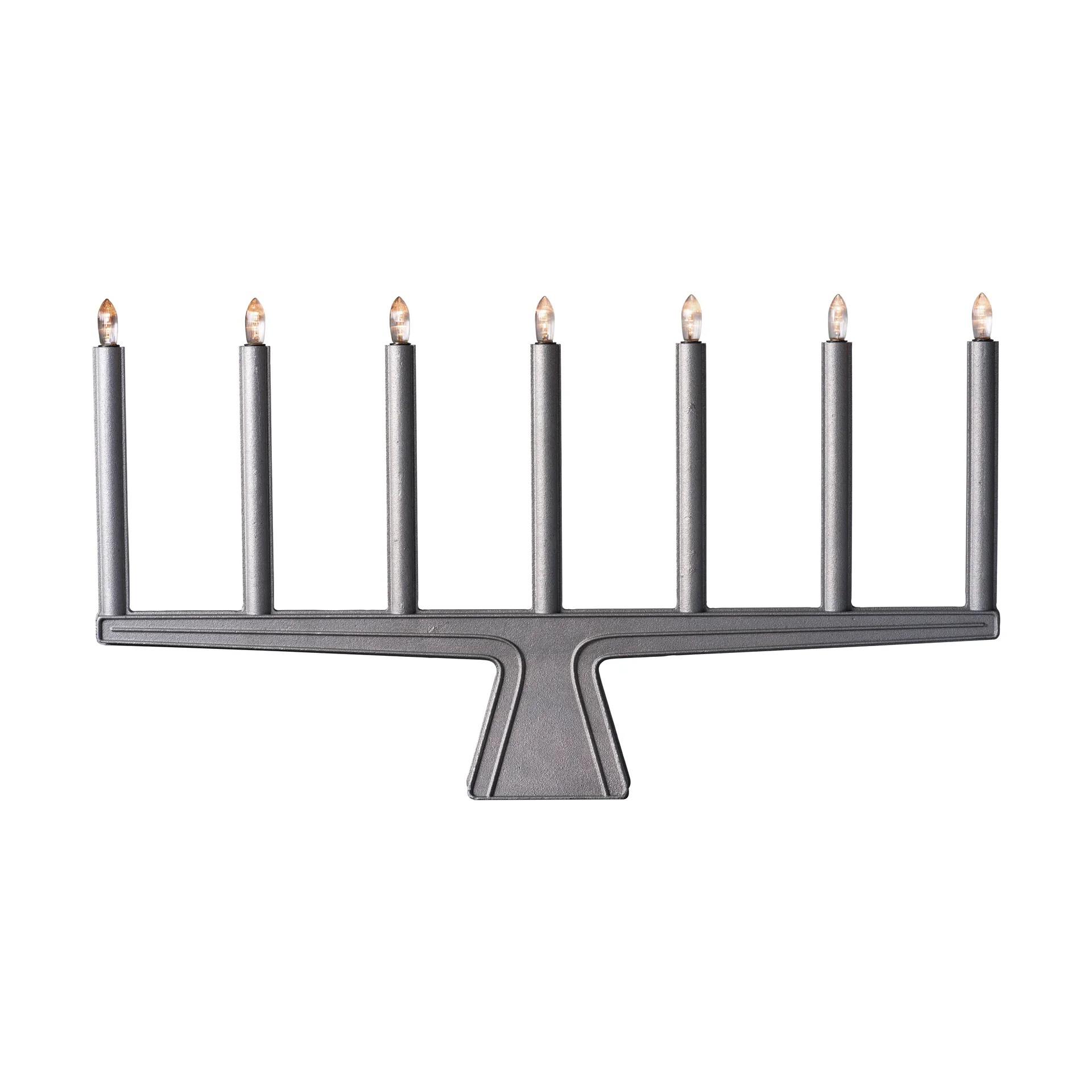 SMD Design Stella 7 adventtikynttelikkö 60 cm Raaka alumiini