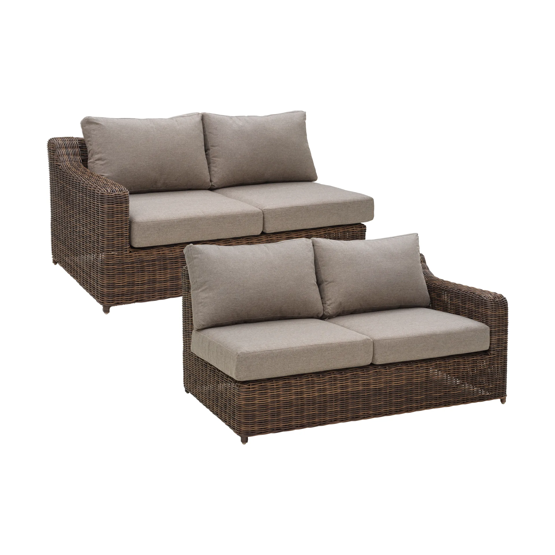 Brafab Glendon sohva­moduuli Dark brown-soft moose