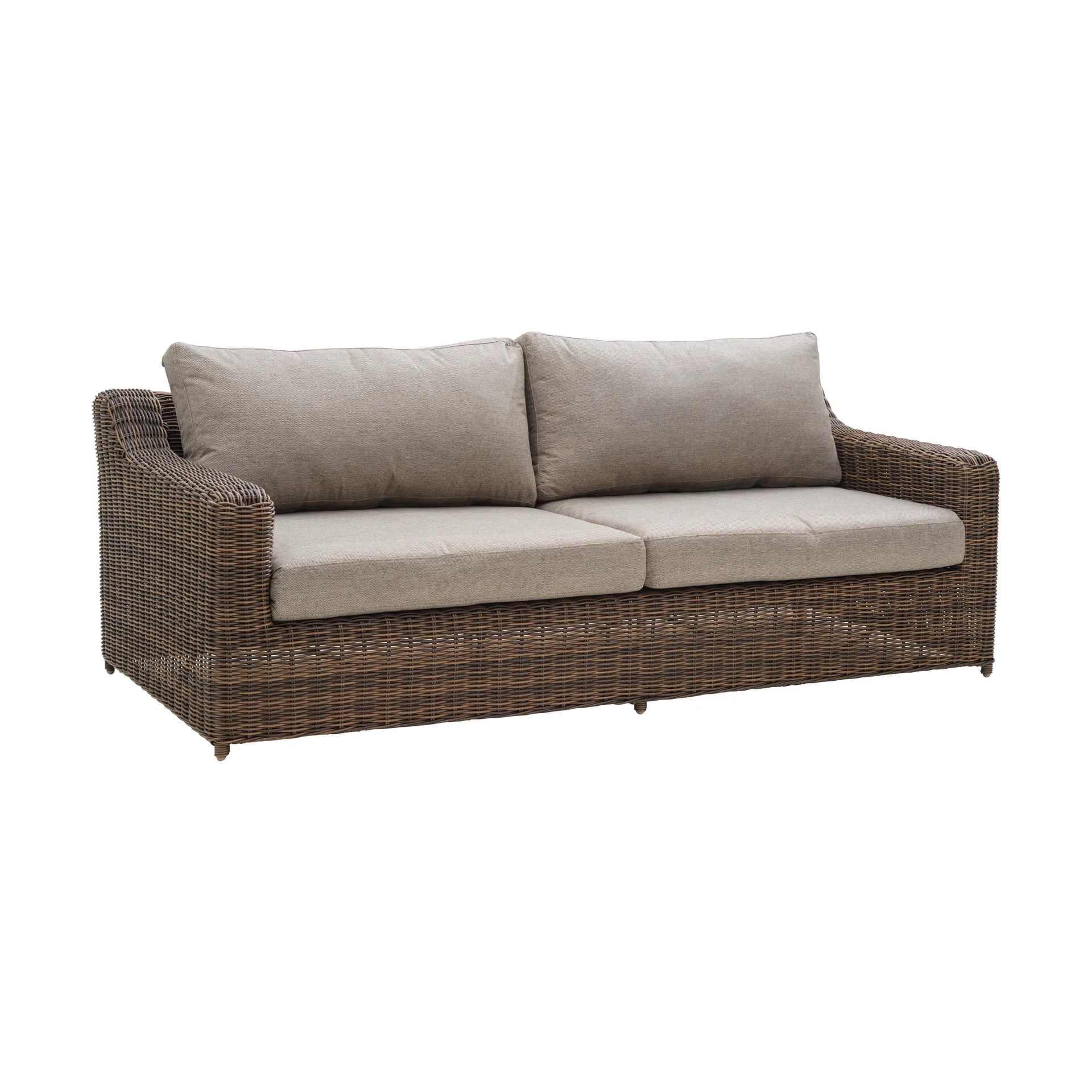 Brafab Glendon 3-istuttava sohva Dark brown-soft moose