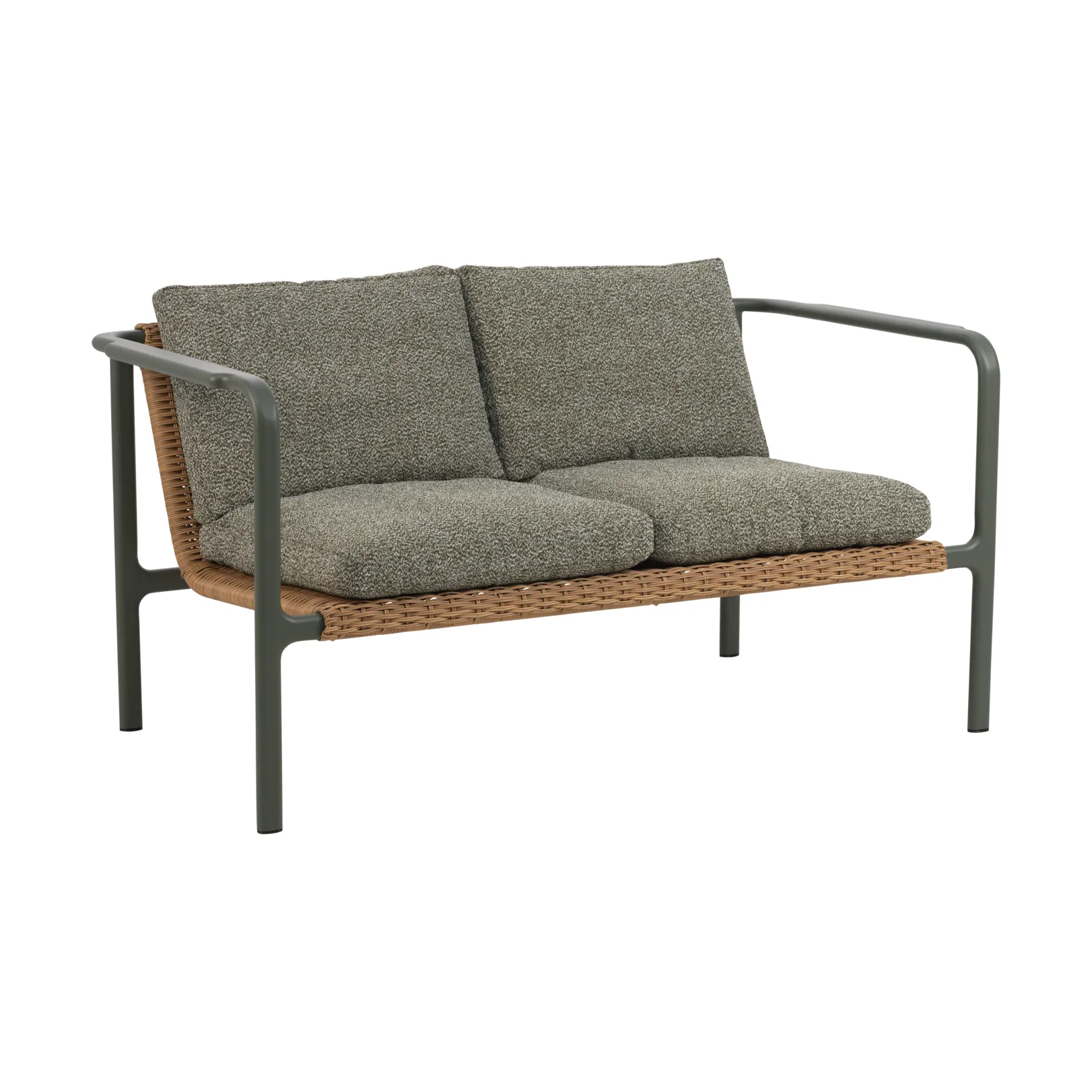 Brafab Motty sohva Nordic green-teddy verde, 2-istuttava