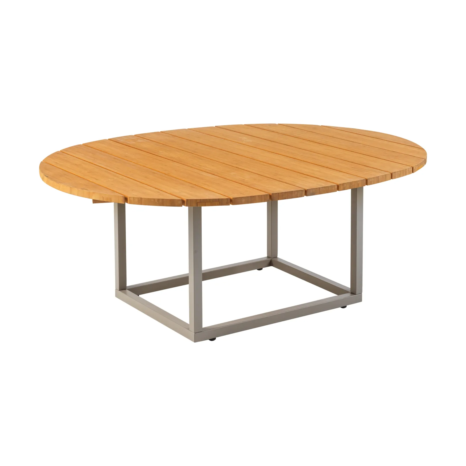 Brafab Olive sohvapöytä Khaki-bambu, 110×80 cm