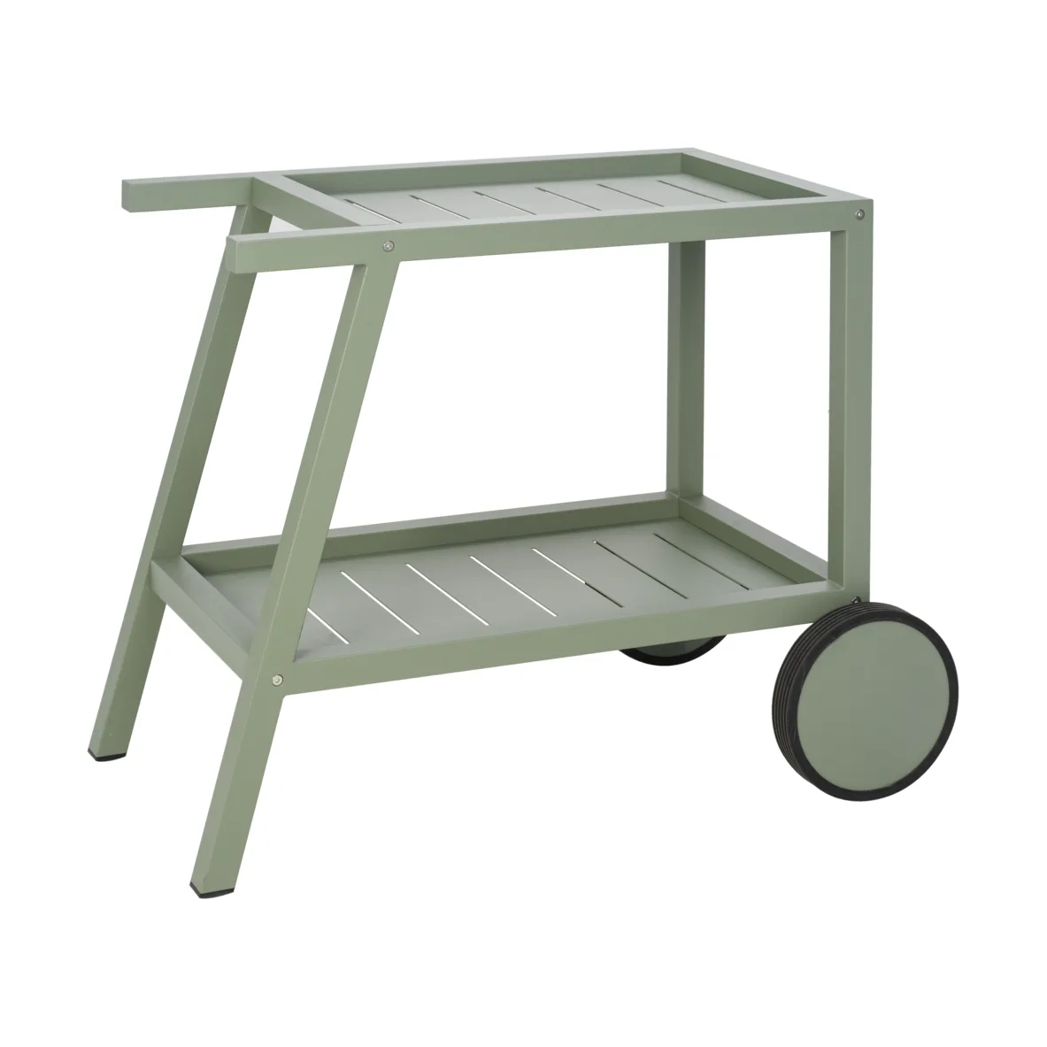 Brafab Samvaro tarjoiluvaunu 86x49x69 cm Dusty green