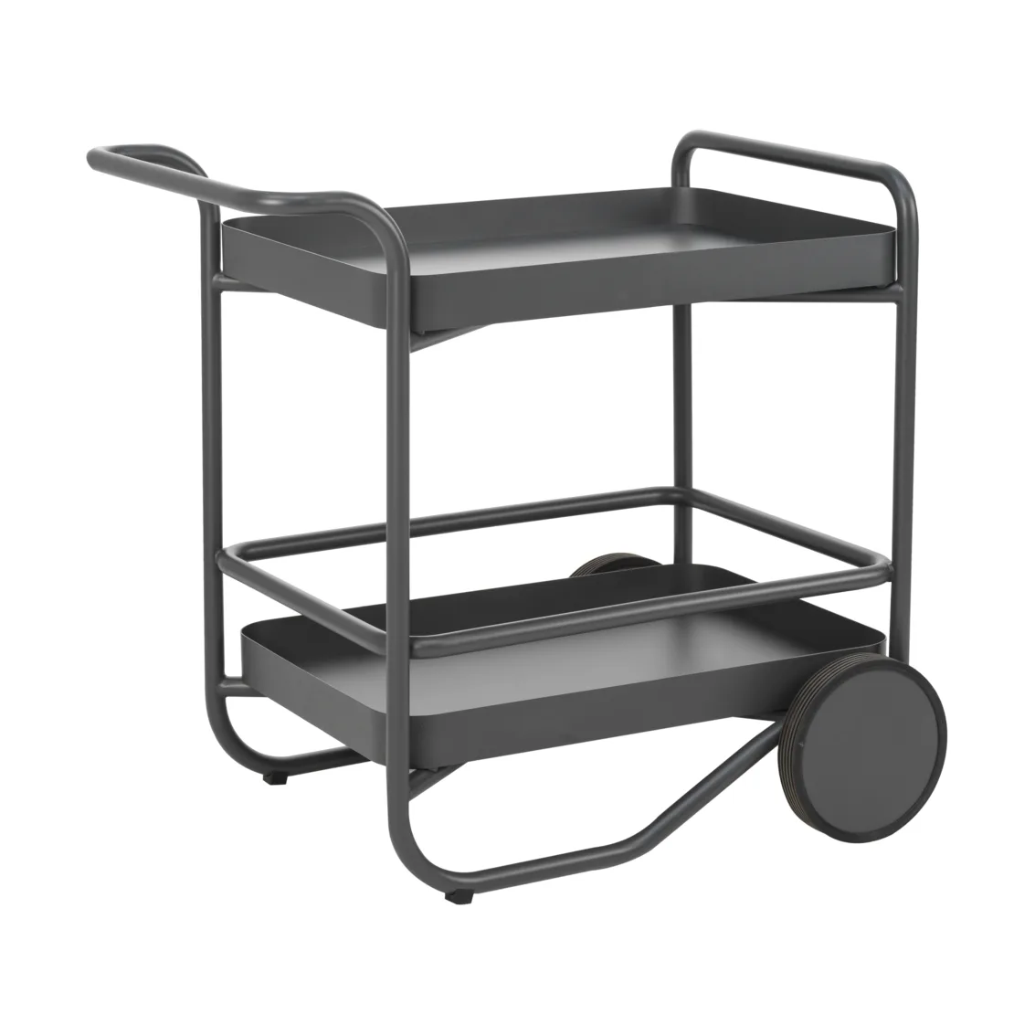 Brafab Trolly tarjoiluvaunu 88x59 cm Antrasiitti