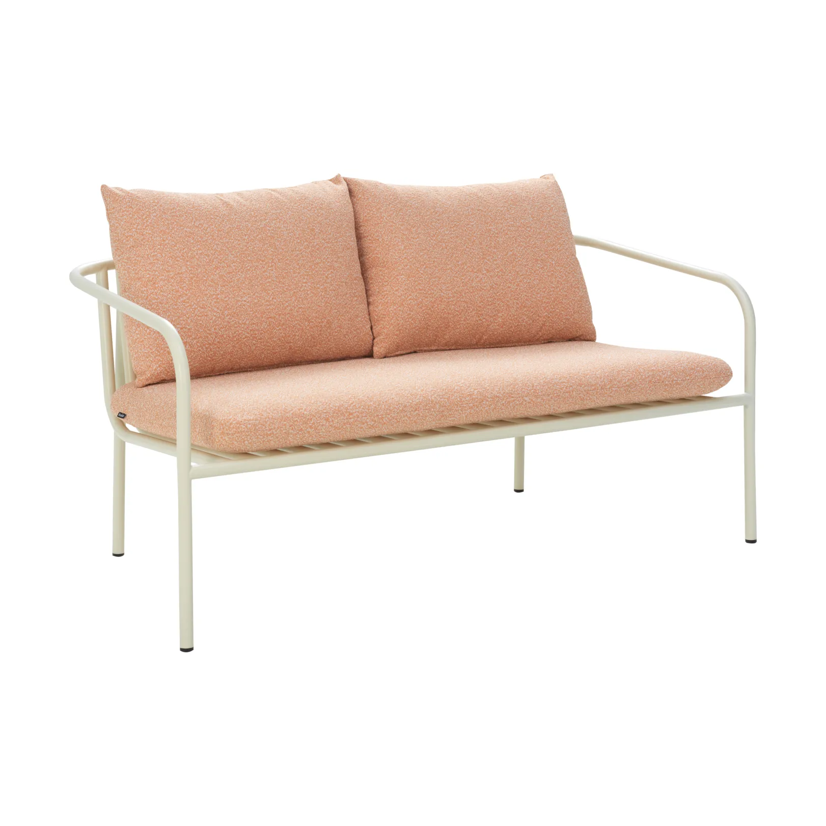 Brafab Bendt sohva Pearl white-teddy orange