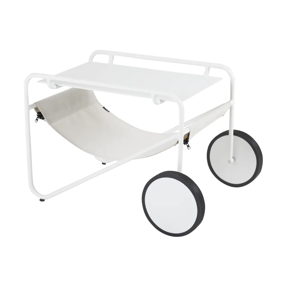 Brafab Poul Table sivupöytä White-off white, 72x44 cm
