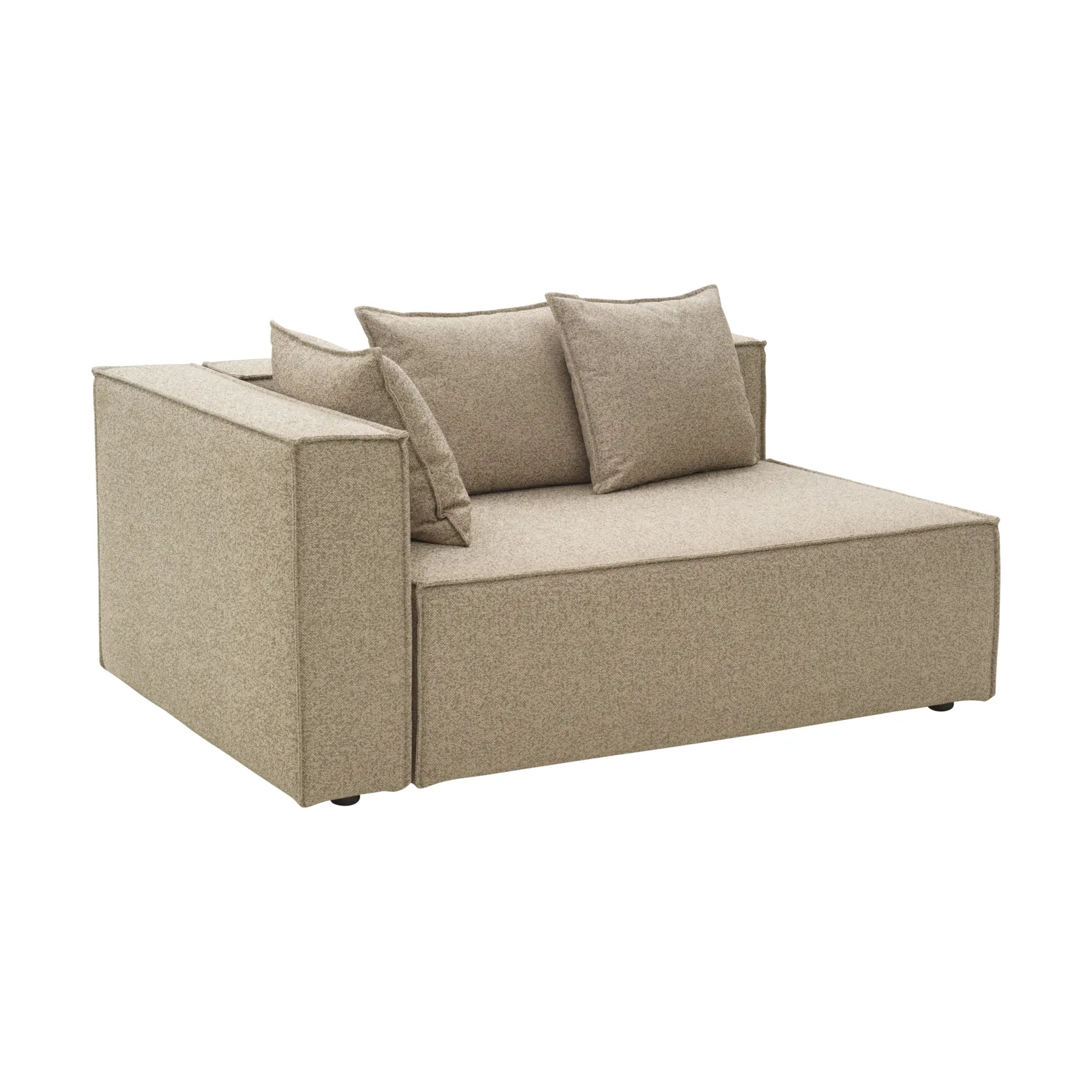 Brafab Muki sohvemoduuli Light taupe, oikea päätymoduuli