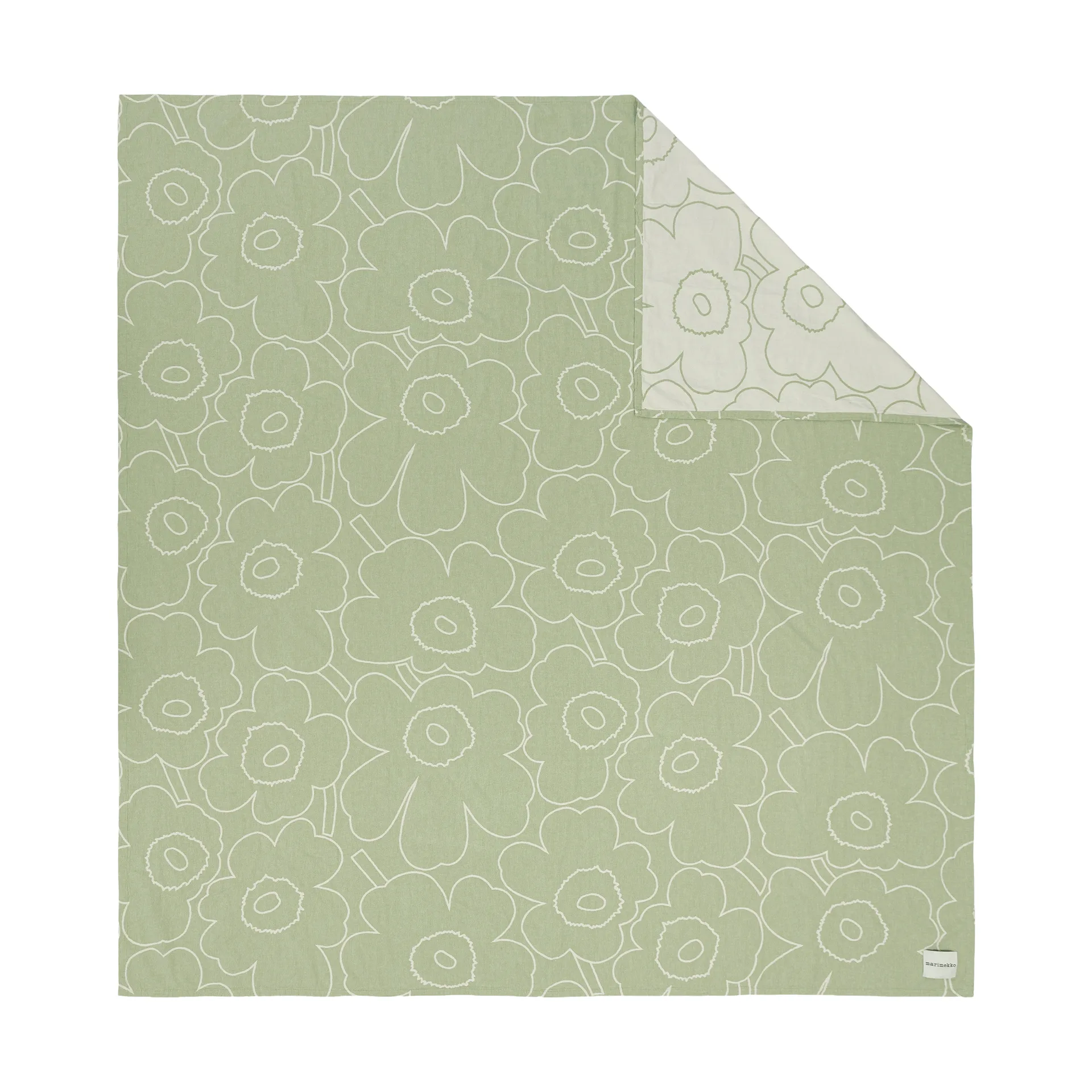 Marimekko Piirto Unikko päiväpeite 260x260 cm Pear-off white