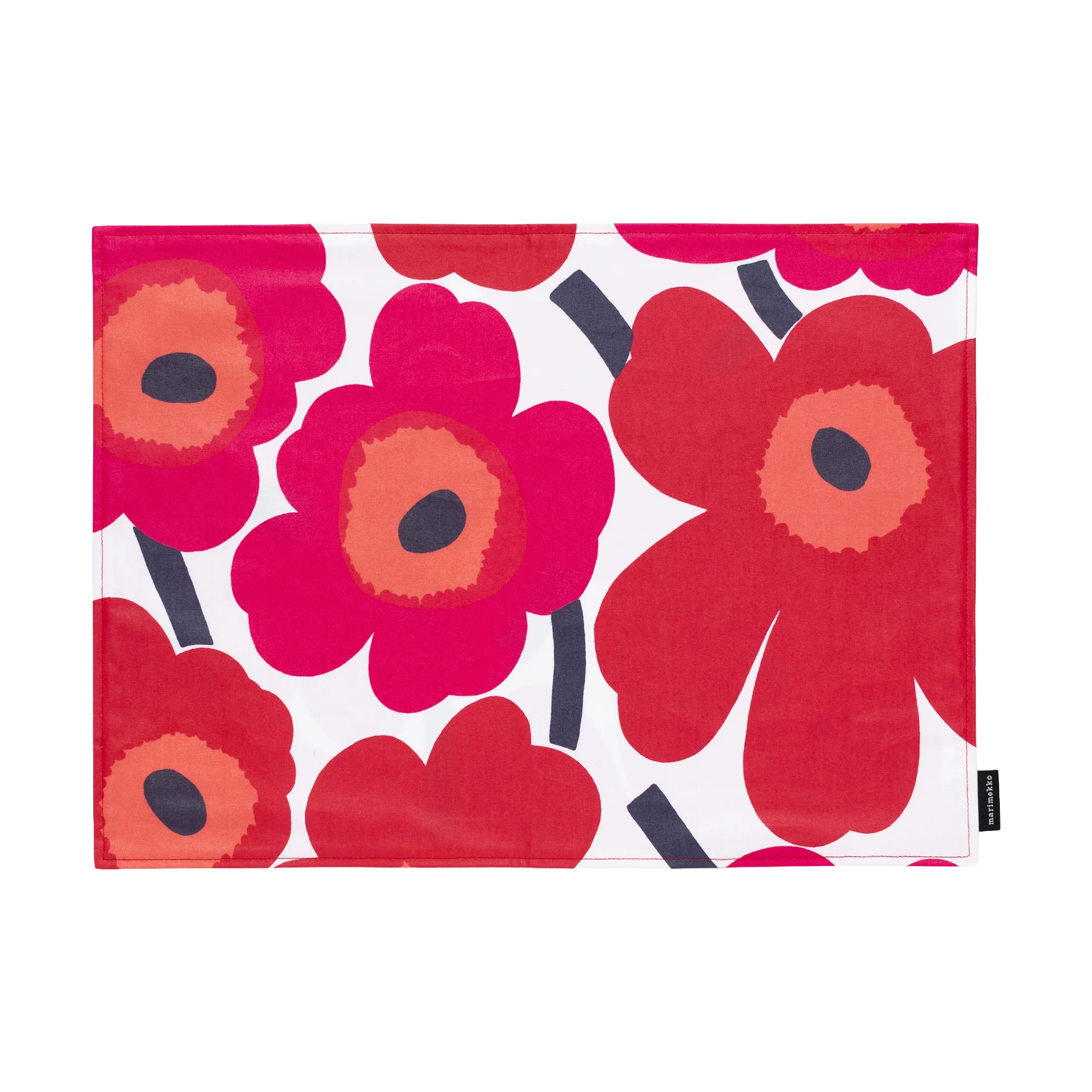 Marimekko Pieni unikko pöytätabletti akryyli Valkoinen-punainen