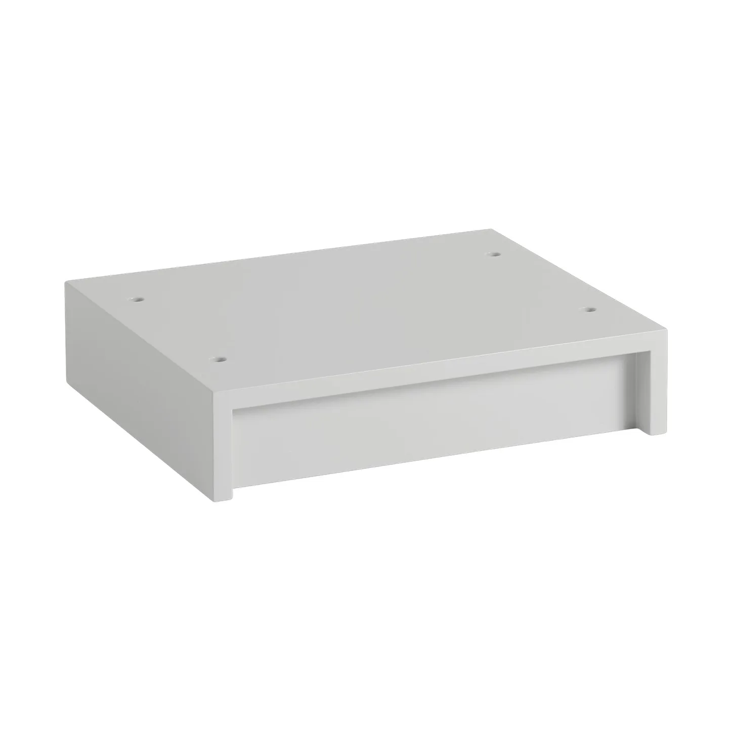 Muuto Stacked säilytysjärjestelmän jalusta 43,5x35 cm Harmaa