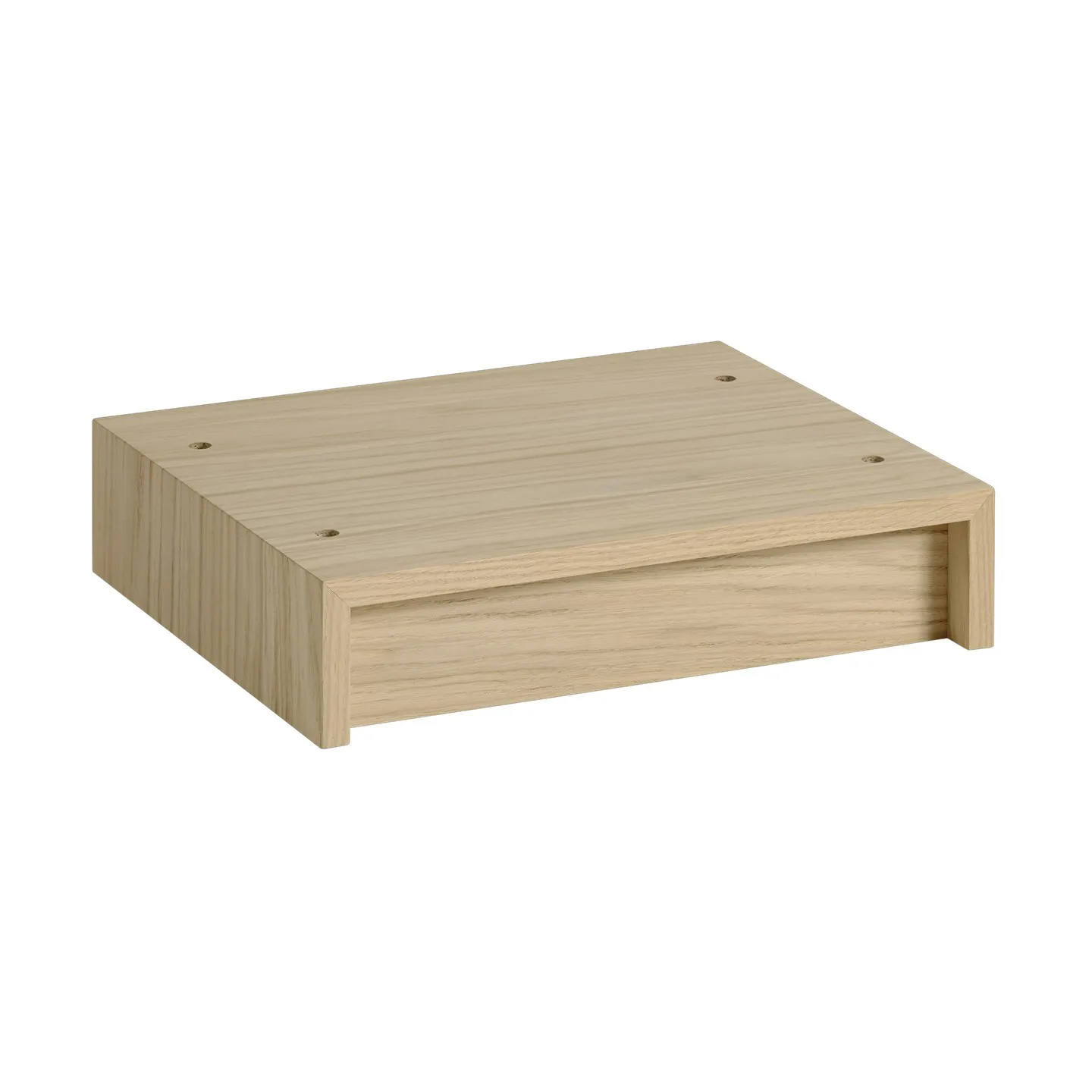 Muuto Stacked säilytysjärjestelmän jalusta 43,5x35 cm Tammi