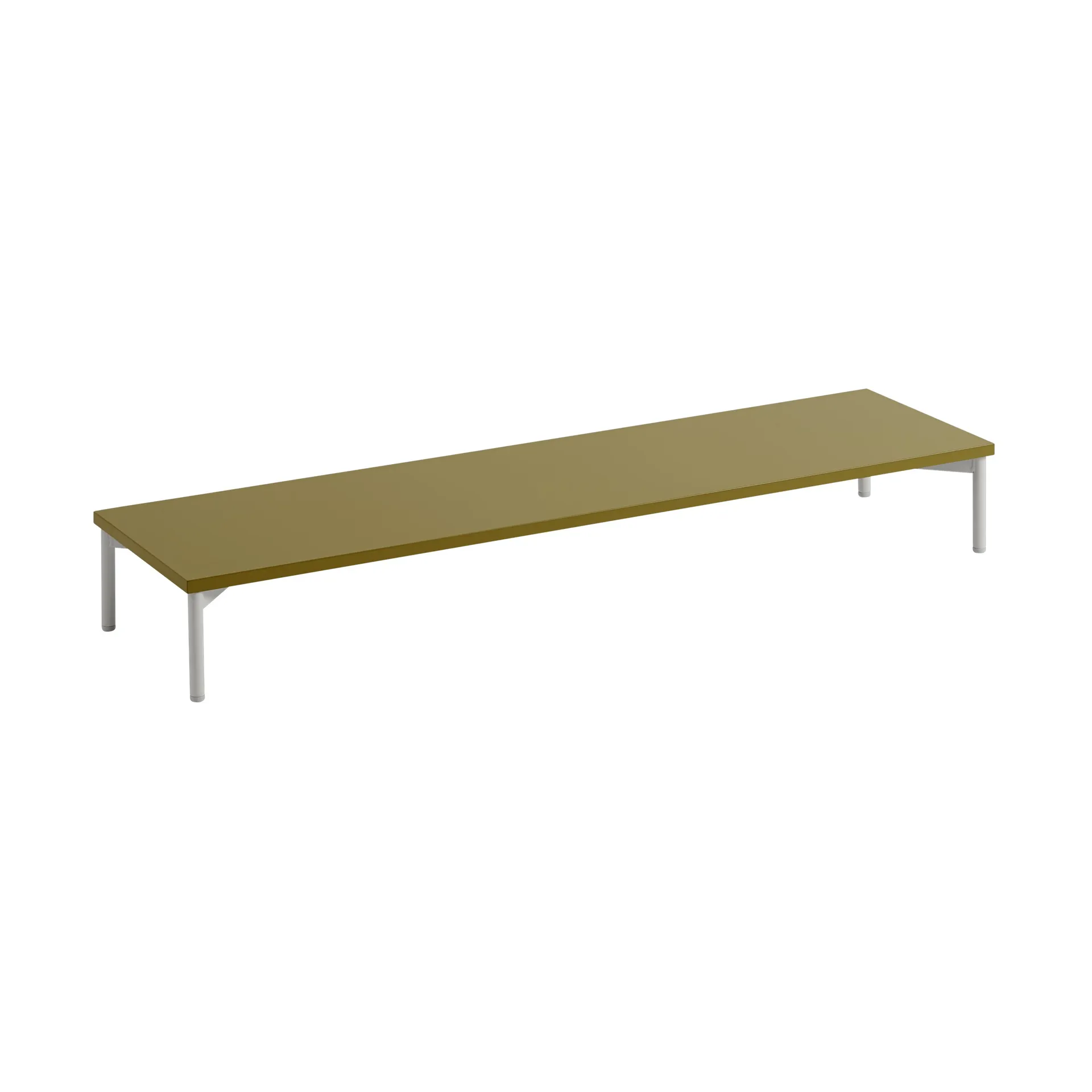 Muuto Stacked säilytysjärjestelmä podium w. tube base Ruskea vihreänharmaa
