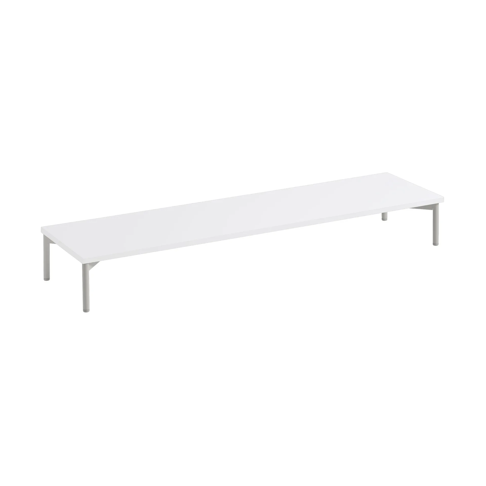Muuto Stacked säilytysjärjestelmä podium w. tube base valkoinen harmaa
