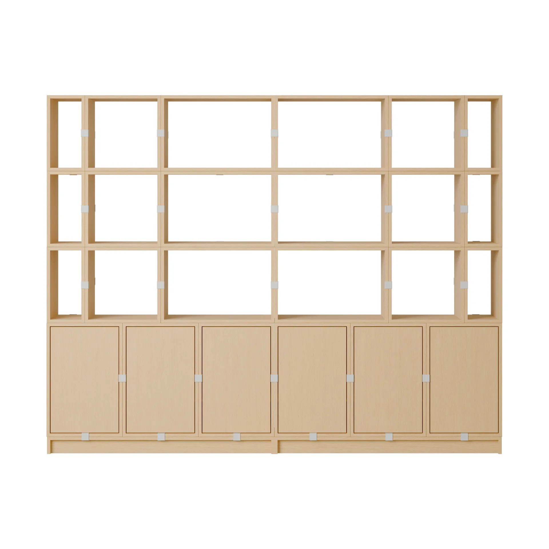 Muuto Stacked säilytysjärjestelmä toimisto kokoonpano 2 Tammi